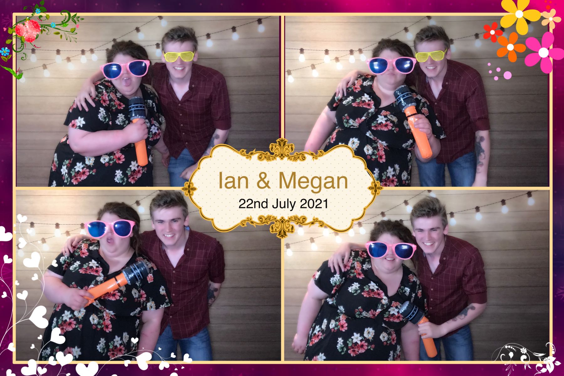 Ian & Megans Wedding | View more photos from the event at gallery.omegaphotobooths.co.uk/u/Omega-Photobooths/Ian-Megans-Wedding