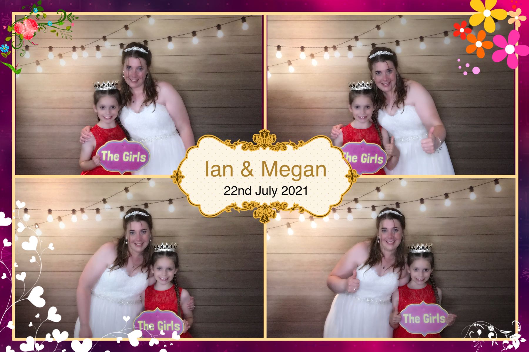 Ian & Megans Wedding | View more photos from the event at gallery.omegaphotobooths.co.uk/u/Omega-Photobooths/Ian-Megans-Wedding