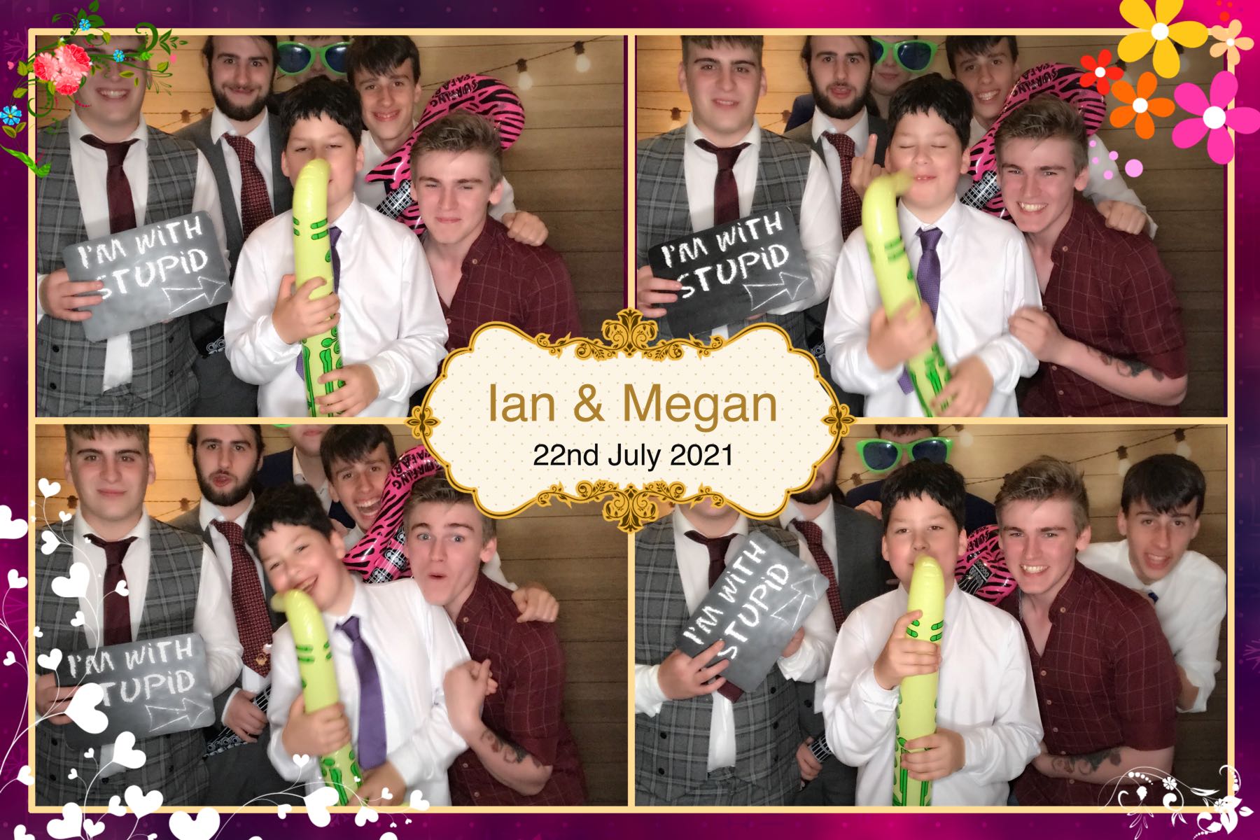 Ian & Megans Wedding | View more photos from the event at gallery.omegaphotobooths.co.uk/u/Omega-Photobooths/Ian-Megans-Wedding
