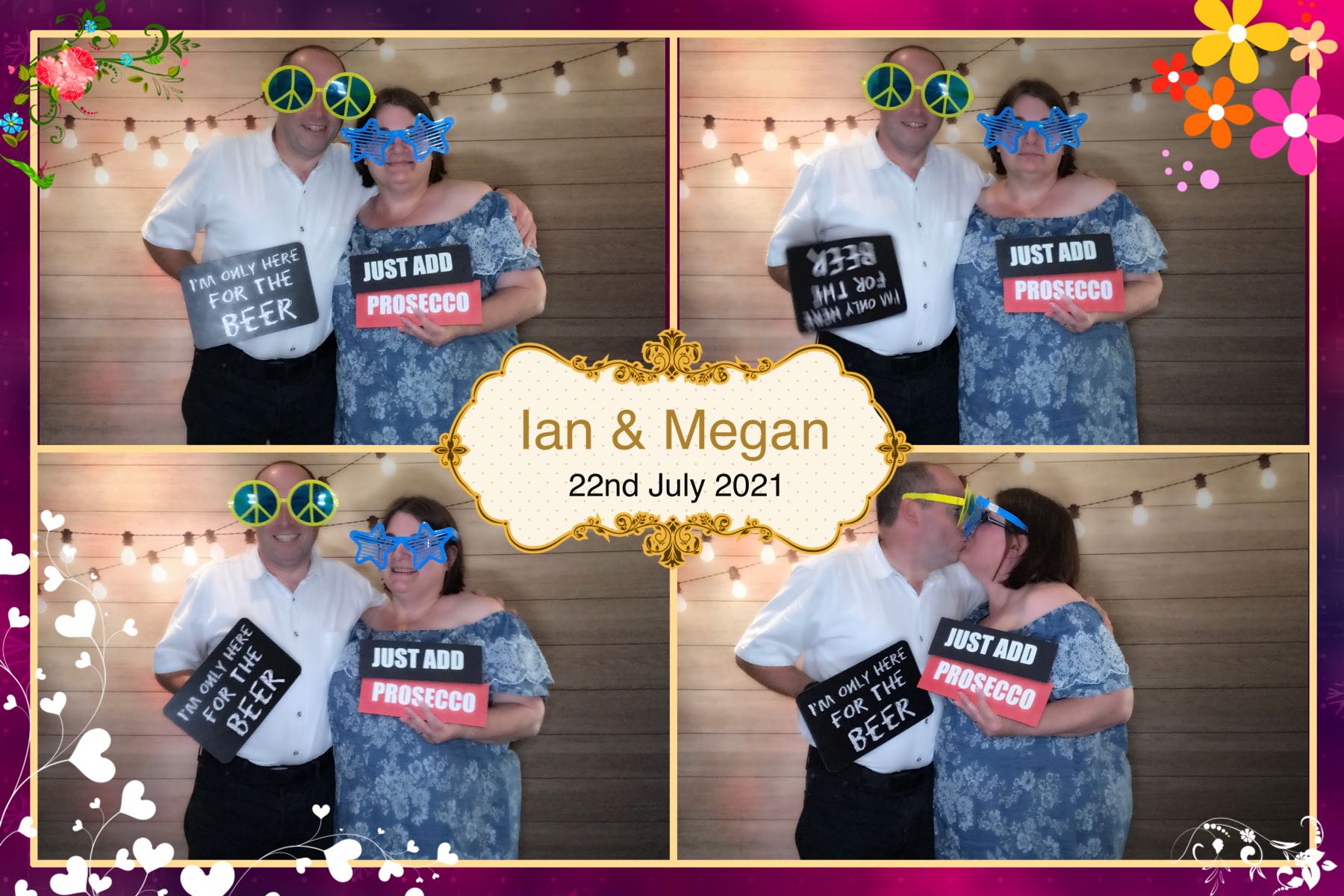 Ian & Megans Wedding | View more photos from the event at gallery.omegaphotobooths.co.uk/u/Omega-Photobooths/Ian-Megans-Wedding