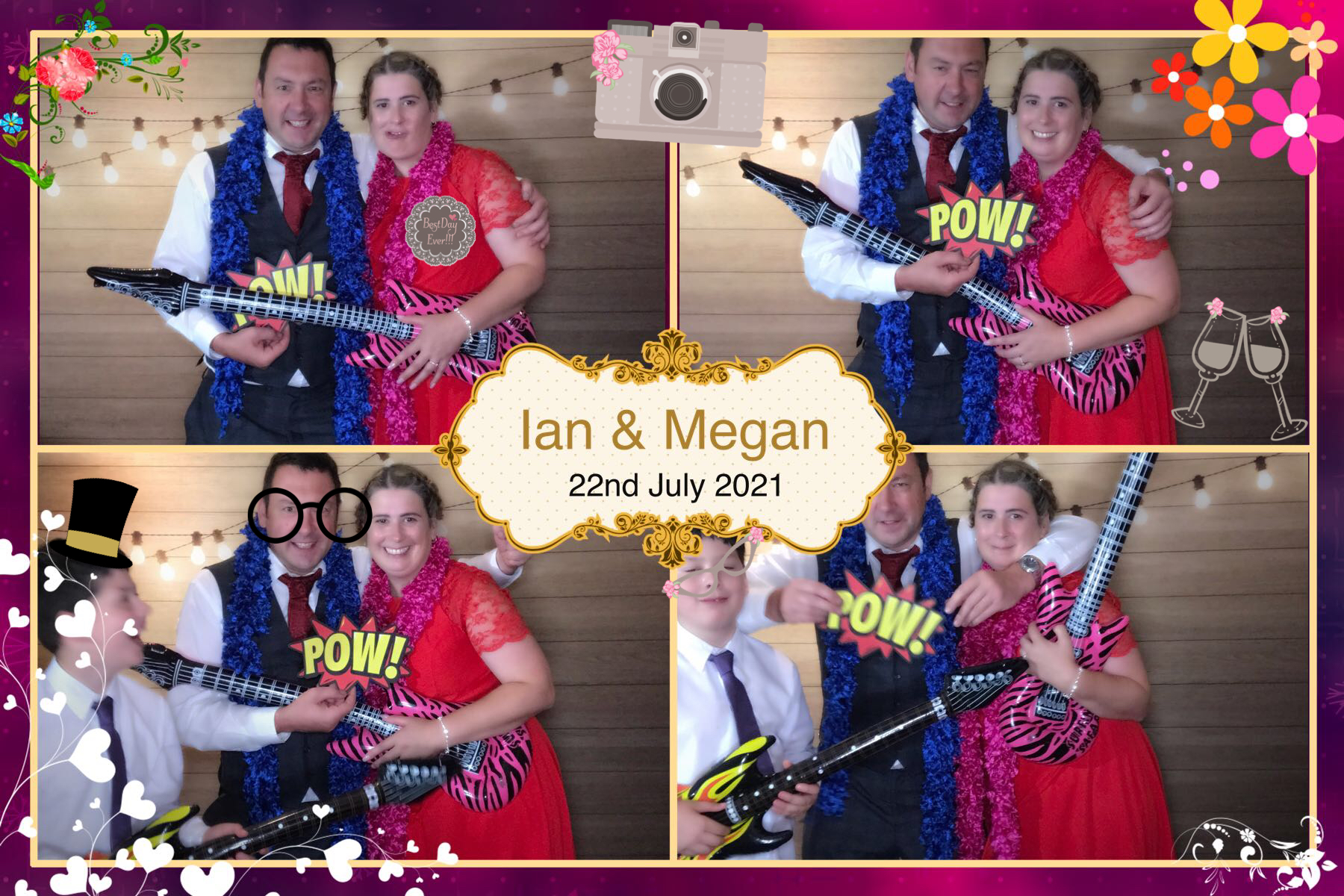 Ian & Megans Wedding | View more photos from the event at gallery.omegaphotobooths.co.uk/u/Omega-Photobooths/Ian-Megans-Wedding
