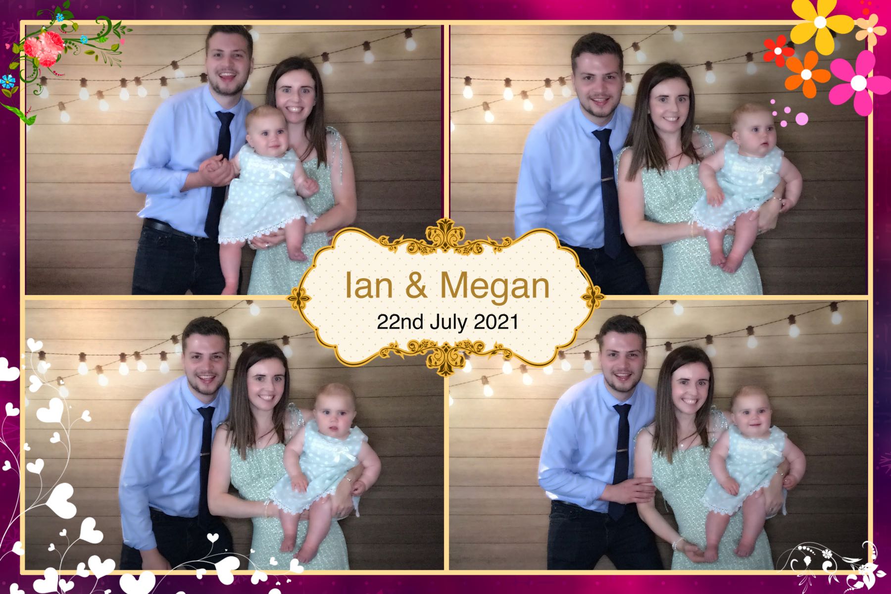 Ian & Megans Wedding | View more photos from the event at gallery.omegaphotobooths.co.uk/u/Omega-Photobooths/Ian-Megans-Wedding
