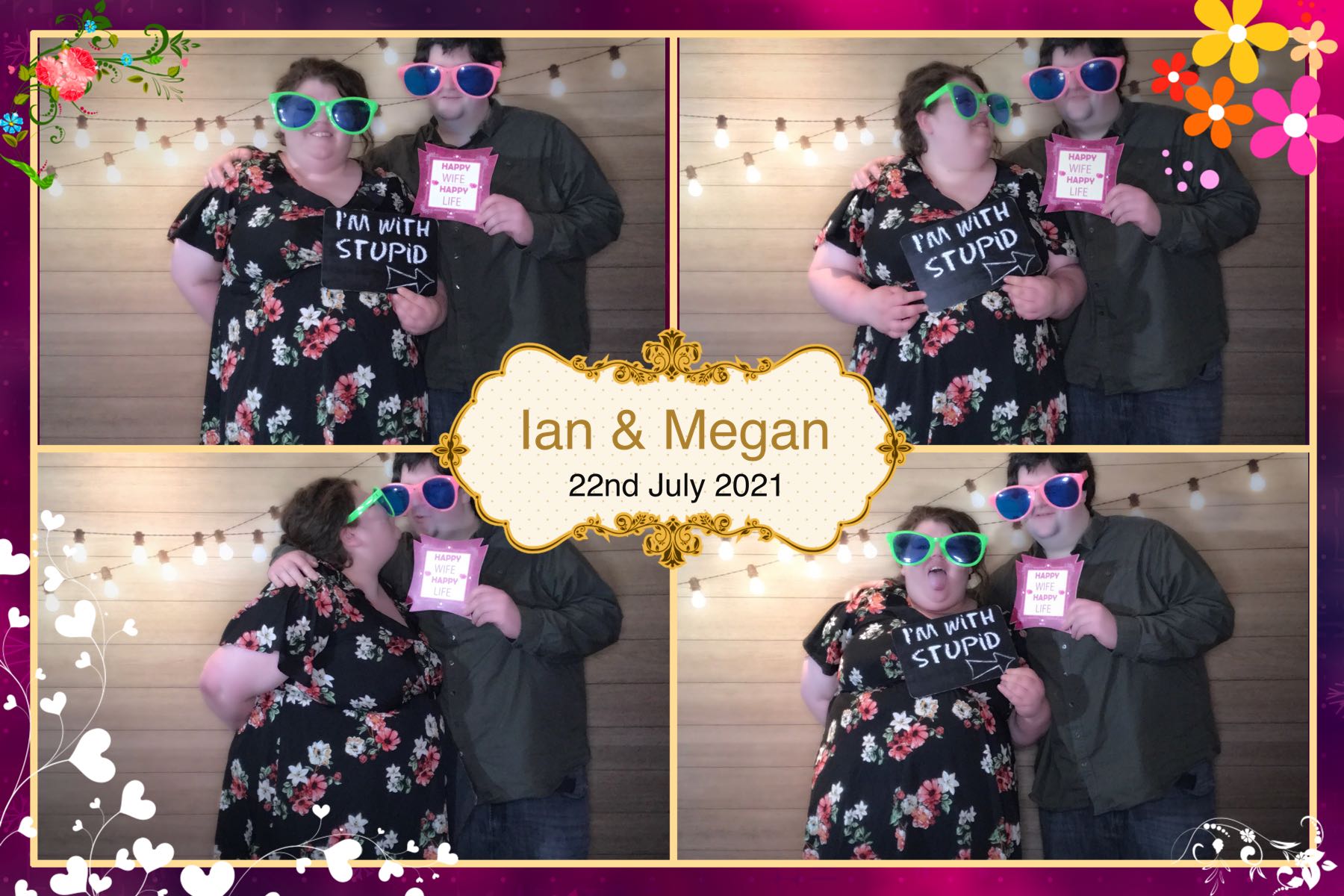 Ian & Megans Wedding | View more photos from the event at gallery.omegaphotobooths.co.uk/u/Omega-Photobooths/Ian-Megans-Wedding