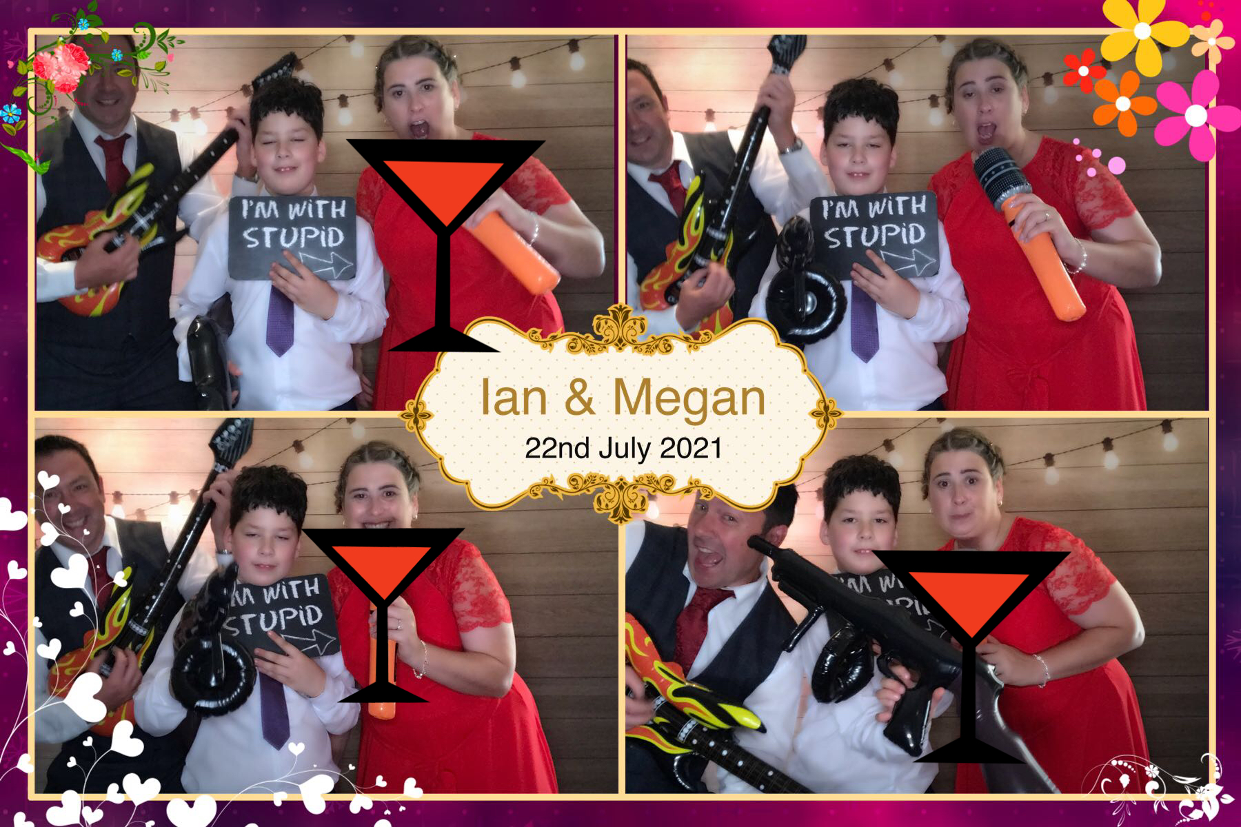 Ian & Megans Wedding | View more photos from the event at gallery.omegaphotobooths.co.uk/u/Omega-Photobooths/Ian-Megans-Wedding