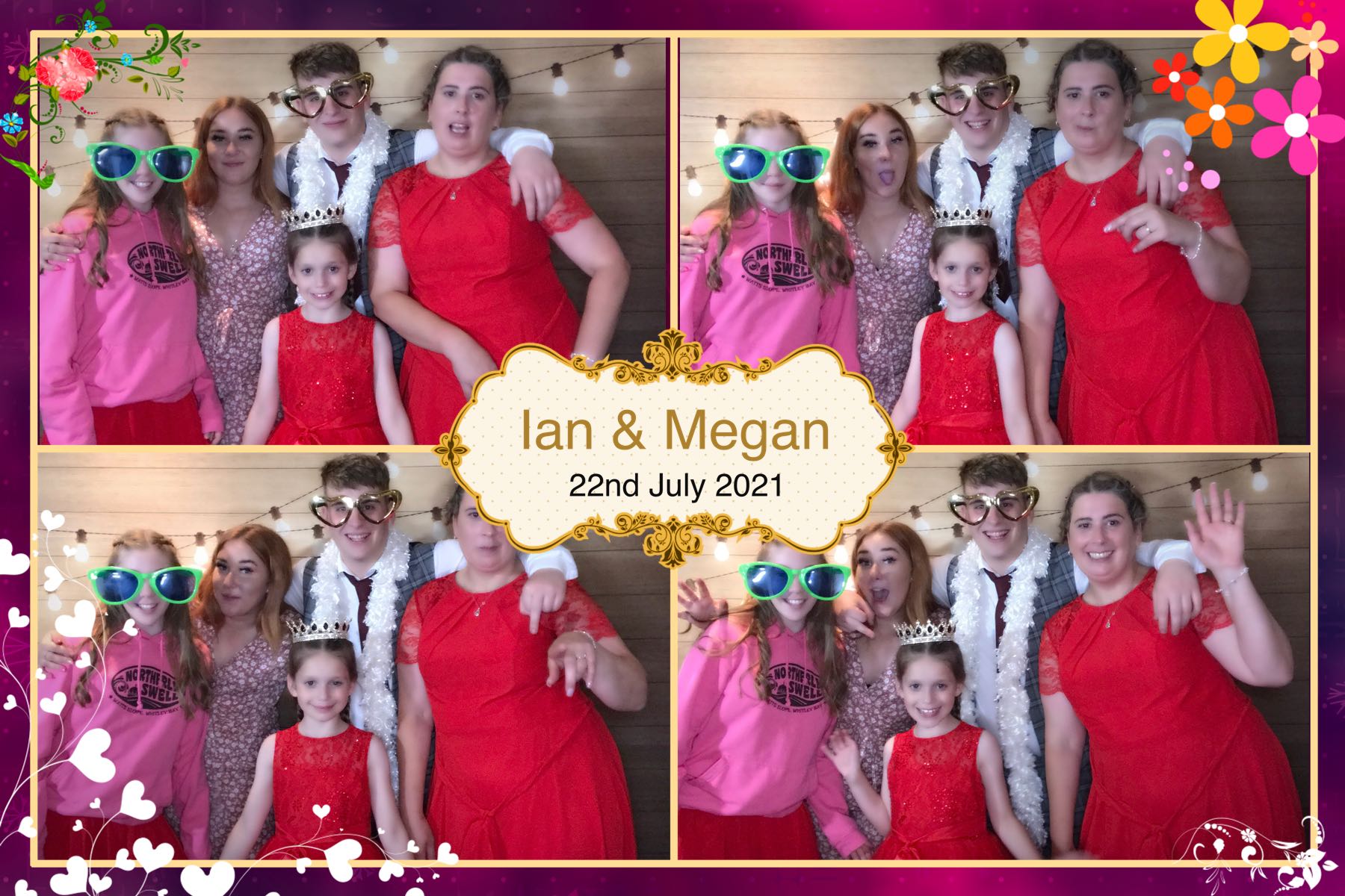 Ian & Megans Wedding | View more photos from the event at gallery.omegaphotobooths.co.uk/u/Omega-Photobooths/Ian-Megans-Wedding