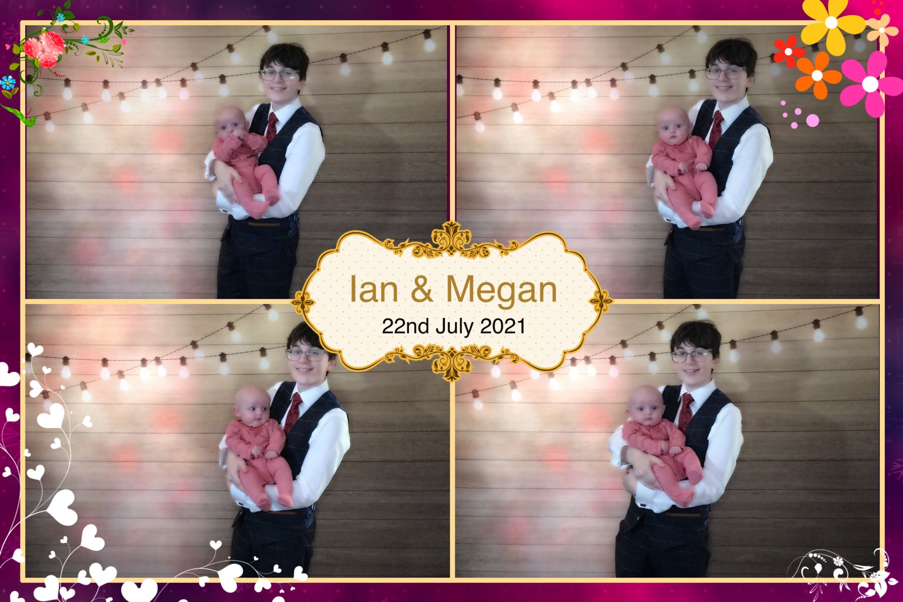Ian & Megans Wedding | View more photos from the event at gallery.omegaphotobooths.co.uk/u/Omega-Photobooths/Ian-Megans-Wedding