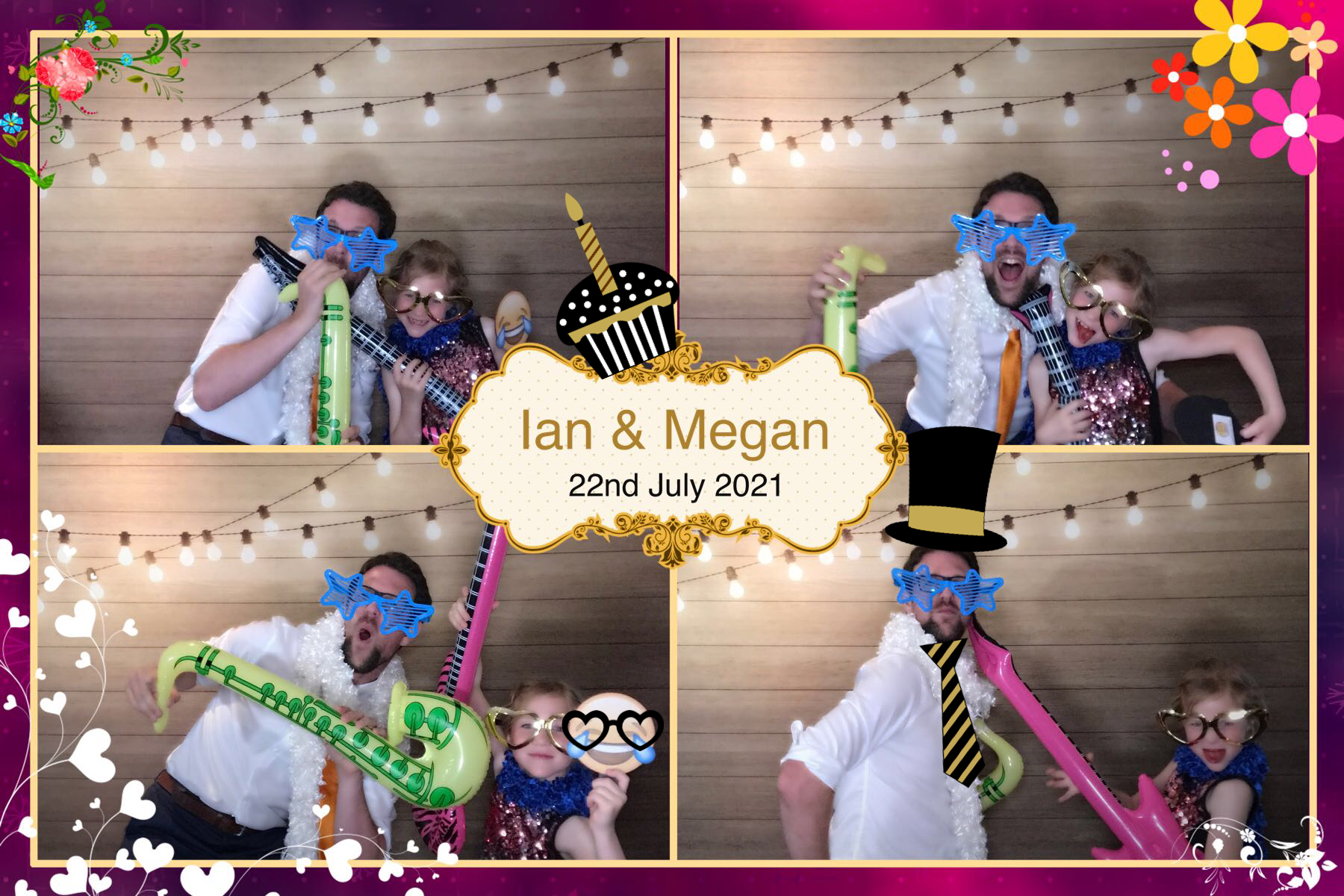 Ian & Megans Wedding | View more photos from the event at gallery.omegaphotobooths.co.uk/u/Omega-Photobooths/Ian-Megans-Wedding