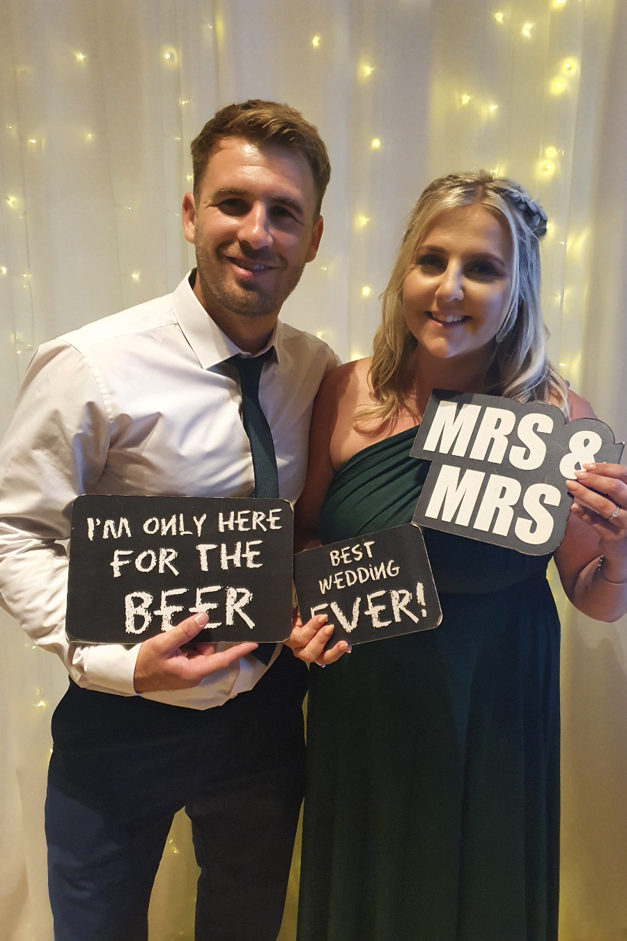 Kirsty & Grace's Wedding | View more photos from the event at gallery.omegaphotobooths.co.uk/u/Omega-Photobooths/Kirsty-Graces-Wedding