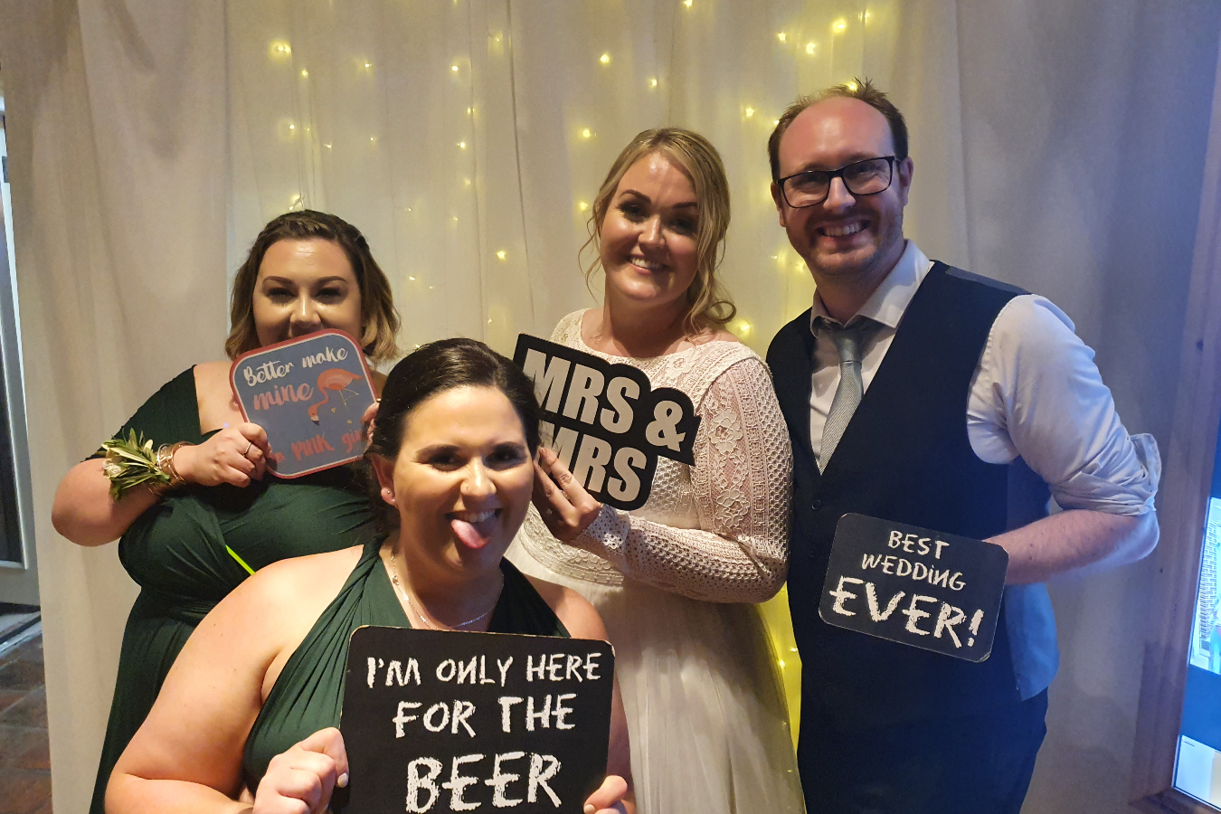 Kirsty & Grace's Wedding | View more photos from the event at gallery.omegaphotobooths.co.uk/u/Omega-Photobooths/Kirsty-Graces-Wedding