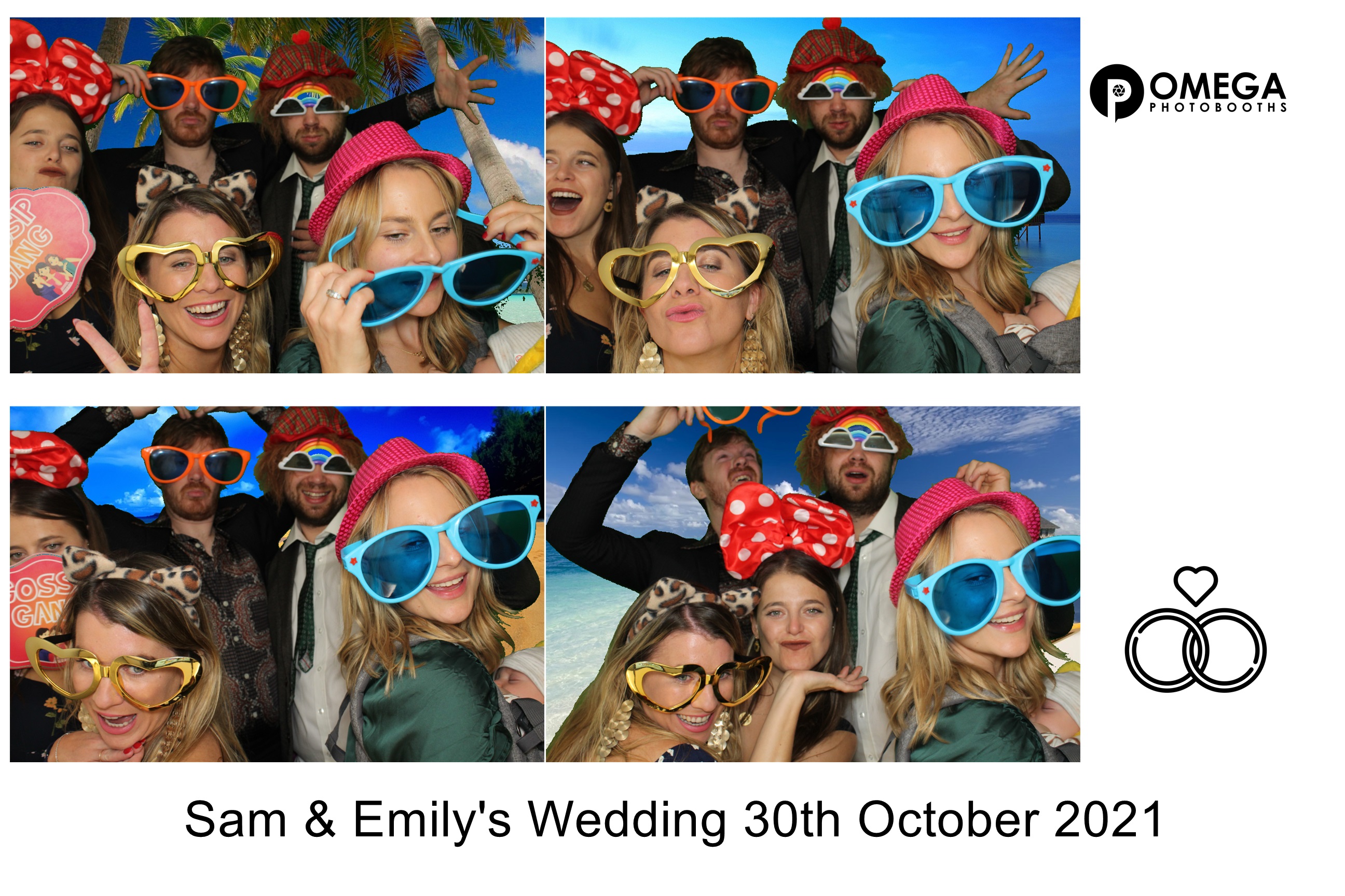 Sam & Emily's Wedding  | View more photos from the event at gallery.omegaphotobooths.co.uk/u/Omega-Photobooths/Sam-Emilys-Wedding