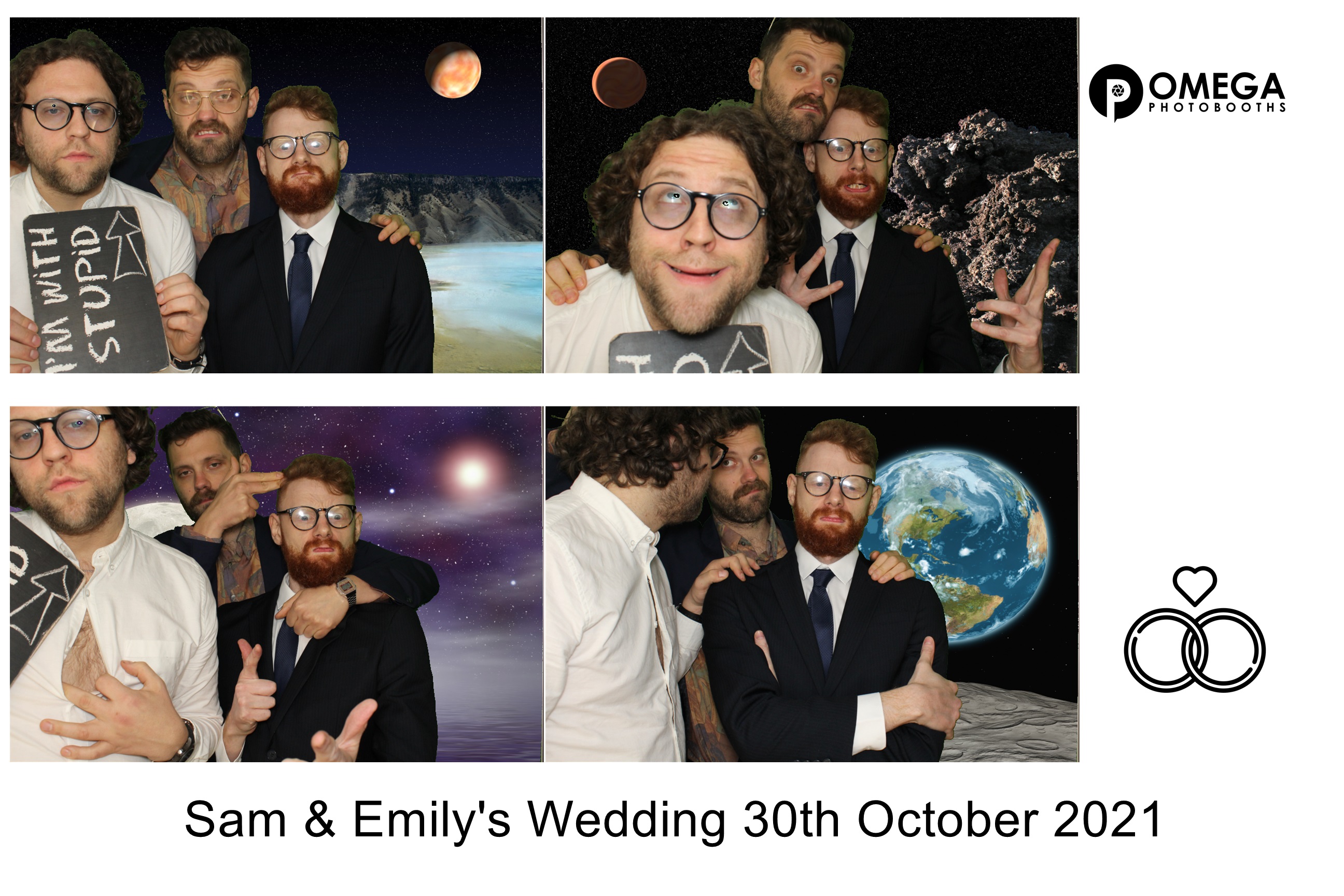 Sam & Emily's Wedding  | View more photos from the event at gallery.omegaphotobooths.co.uk/u/Omega-Photobooths/Sam-Emilys-Wedding