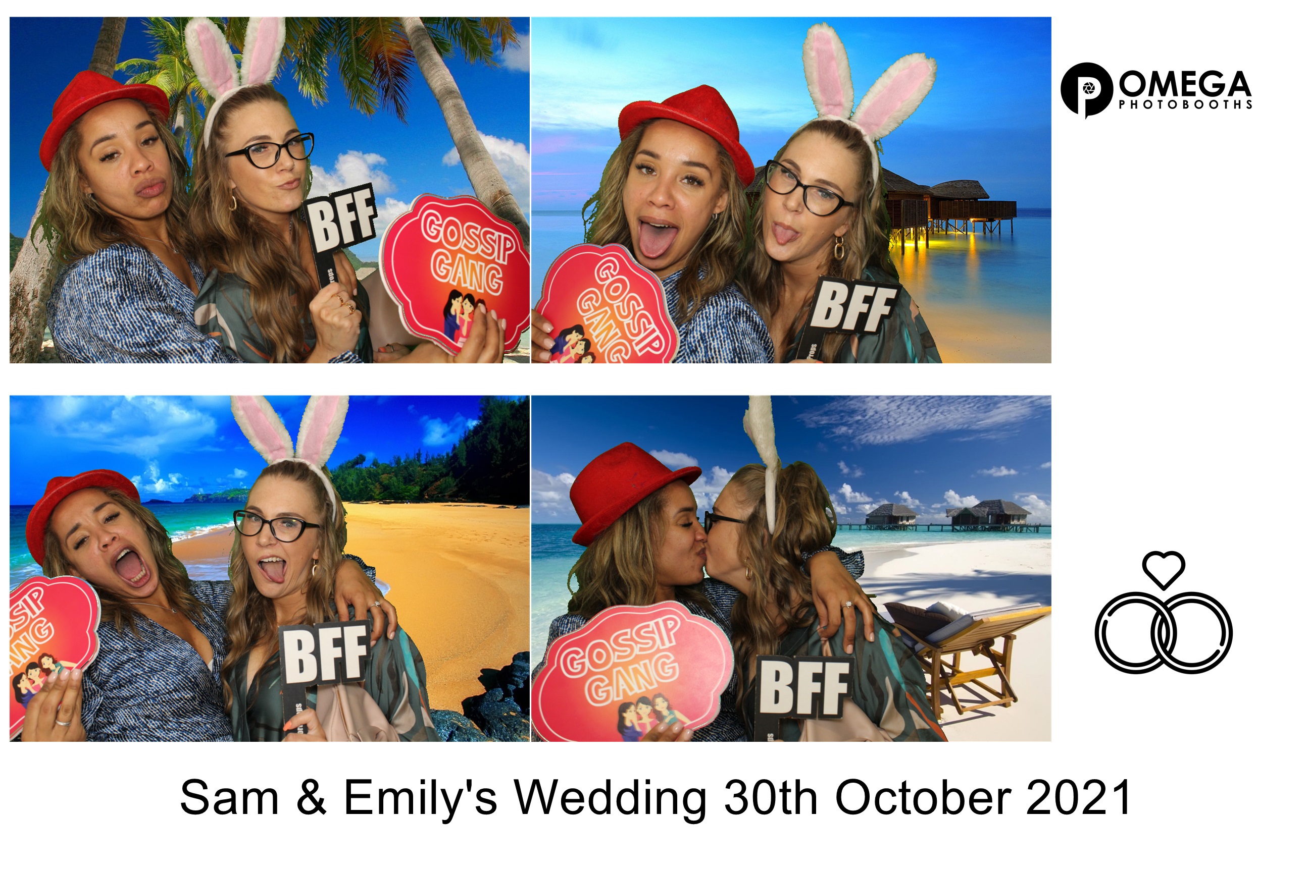 Sam & Emily's Wedding  | View more photos from the event at gallery.omegaphotobooths.co.uk/u/Omega-Photobooths/Sam-Emilys-Wedding