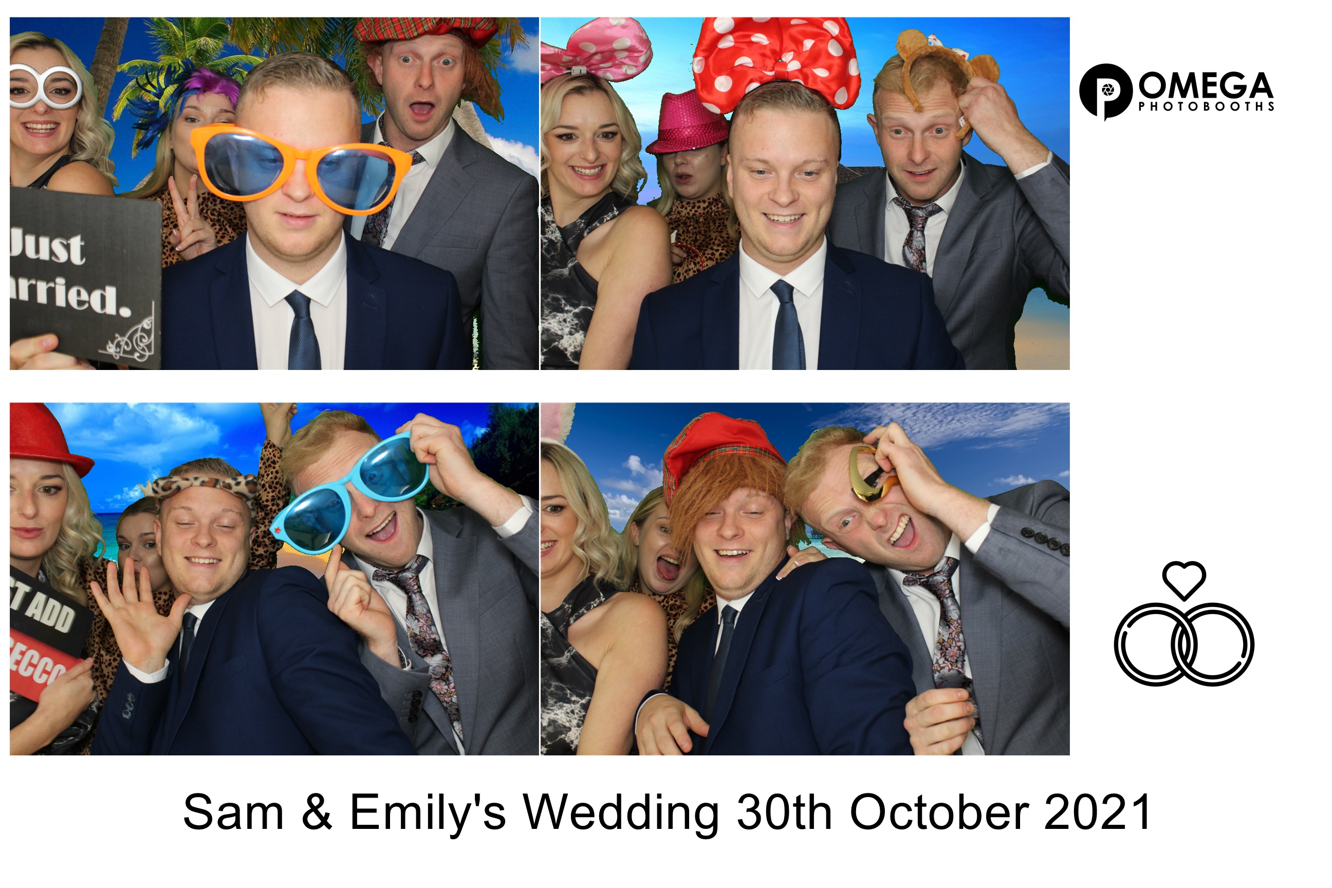 Sam & Emily's Wedding  | View more photos from the event at gallery.omegaphotobooths.co.uk/u/Omega-Photobooths/Sam-Emilys-Wedding