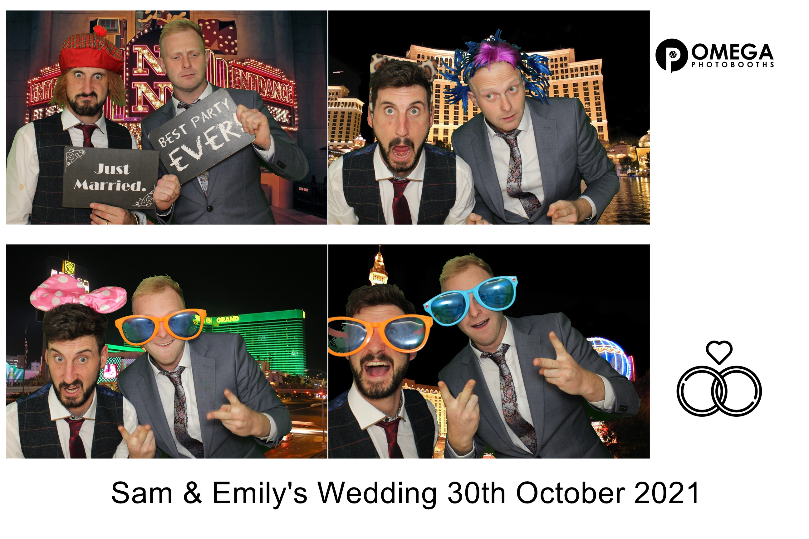 Sam & Emily's Wedding  | View more photos from the event at gallery.omegaphotobooths.co.uk/u/Omega-Photobooths/Sam-Emilys-Wedding