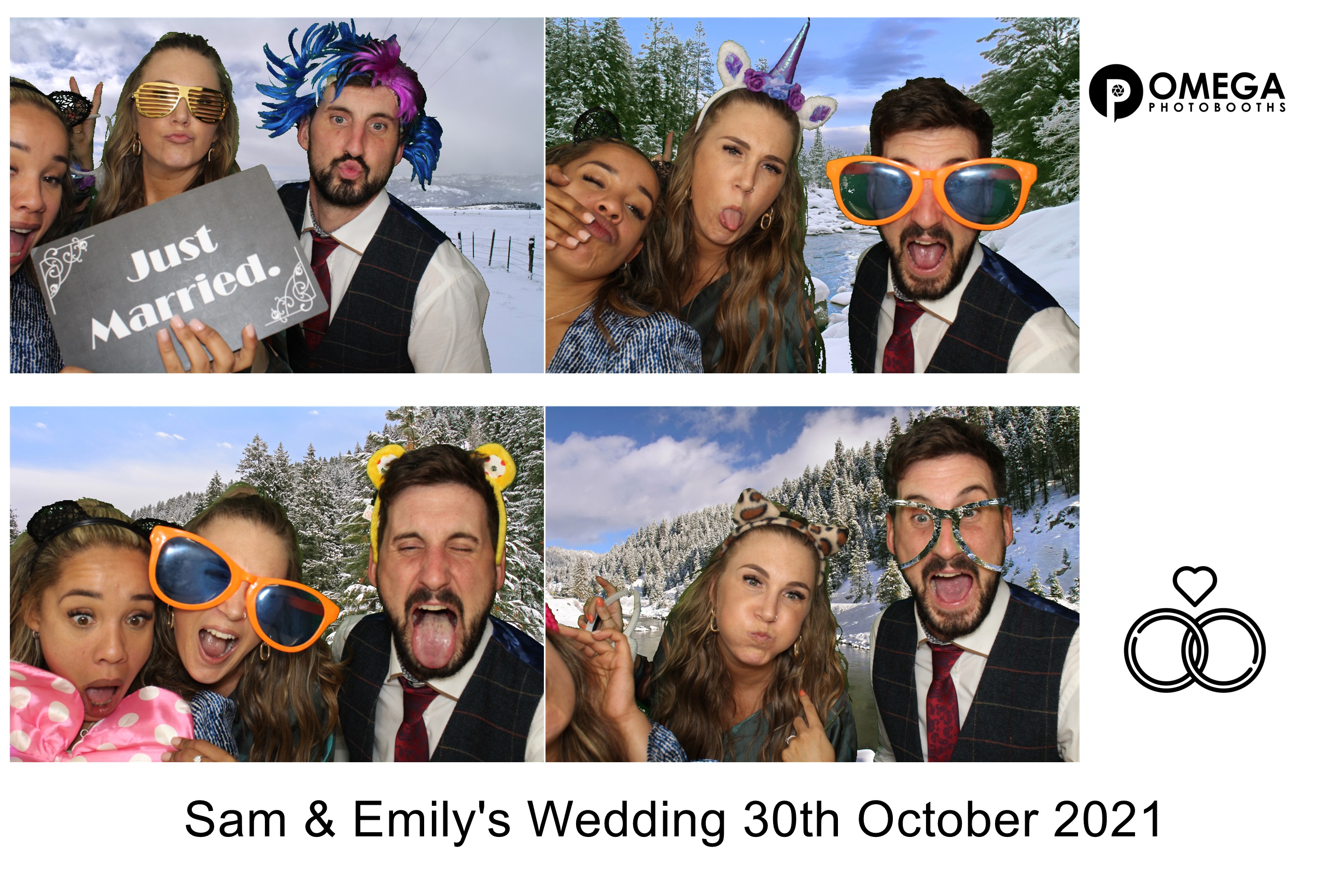 Sam & Emily's Wedding  | View more photos from the event at gallery.omegaphotobooths.co.uk/u/Omega-Photobooths/Sam-Emilys-Wedding