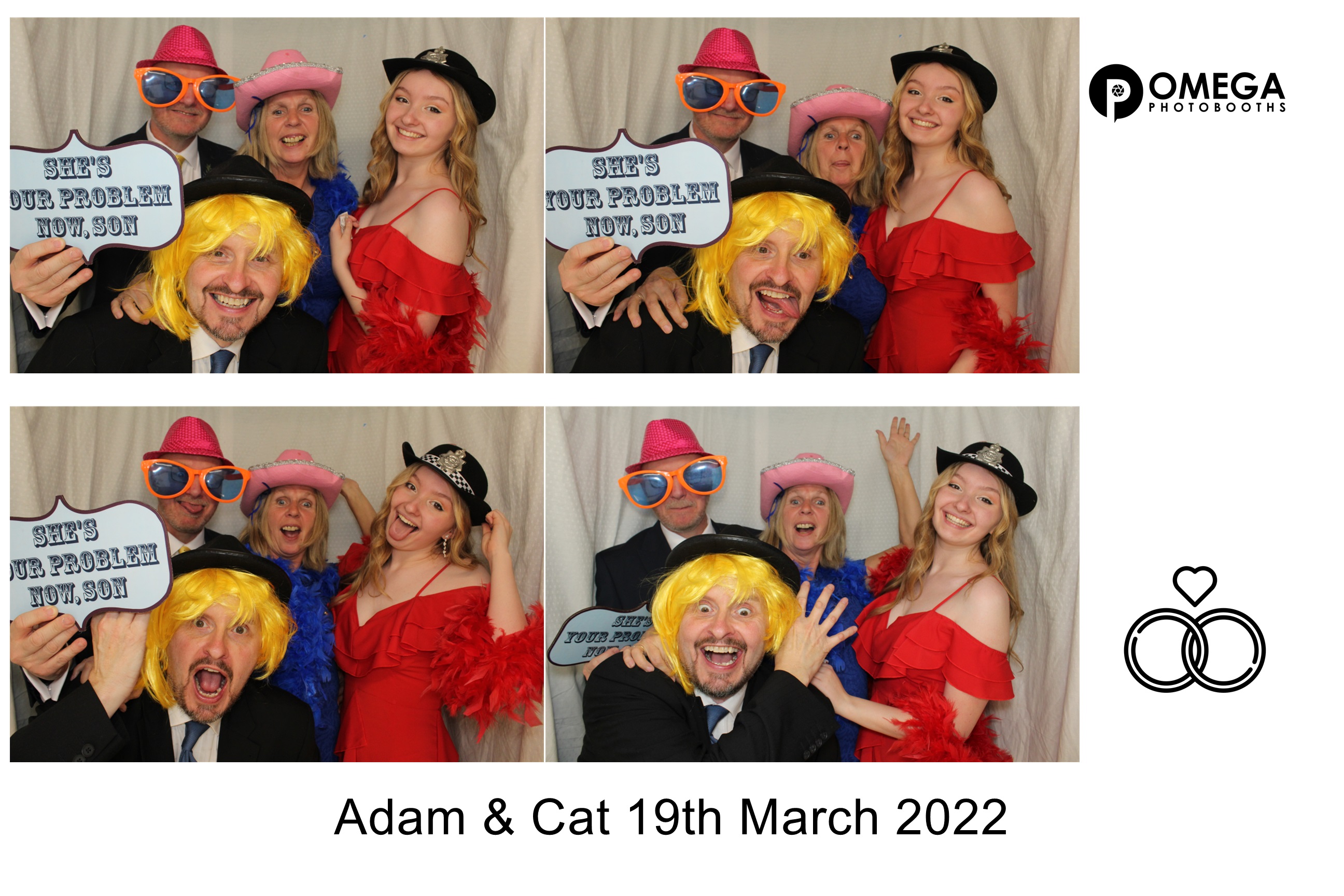 Adam and Catriona's Wedding | View more photos from the event at gallery.omegaphotobooths.co.uk/u/Omega-Photobooths/Adam-and-Catrionas-Wedding