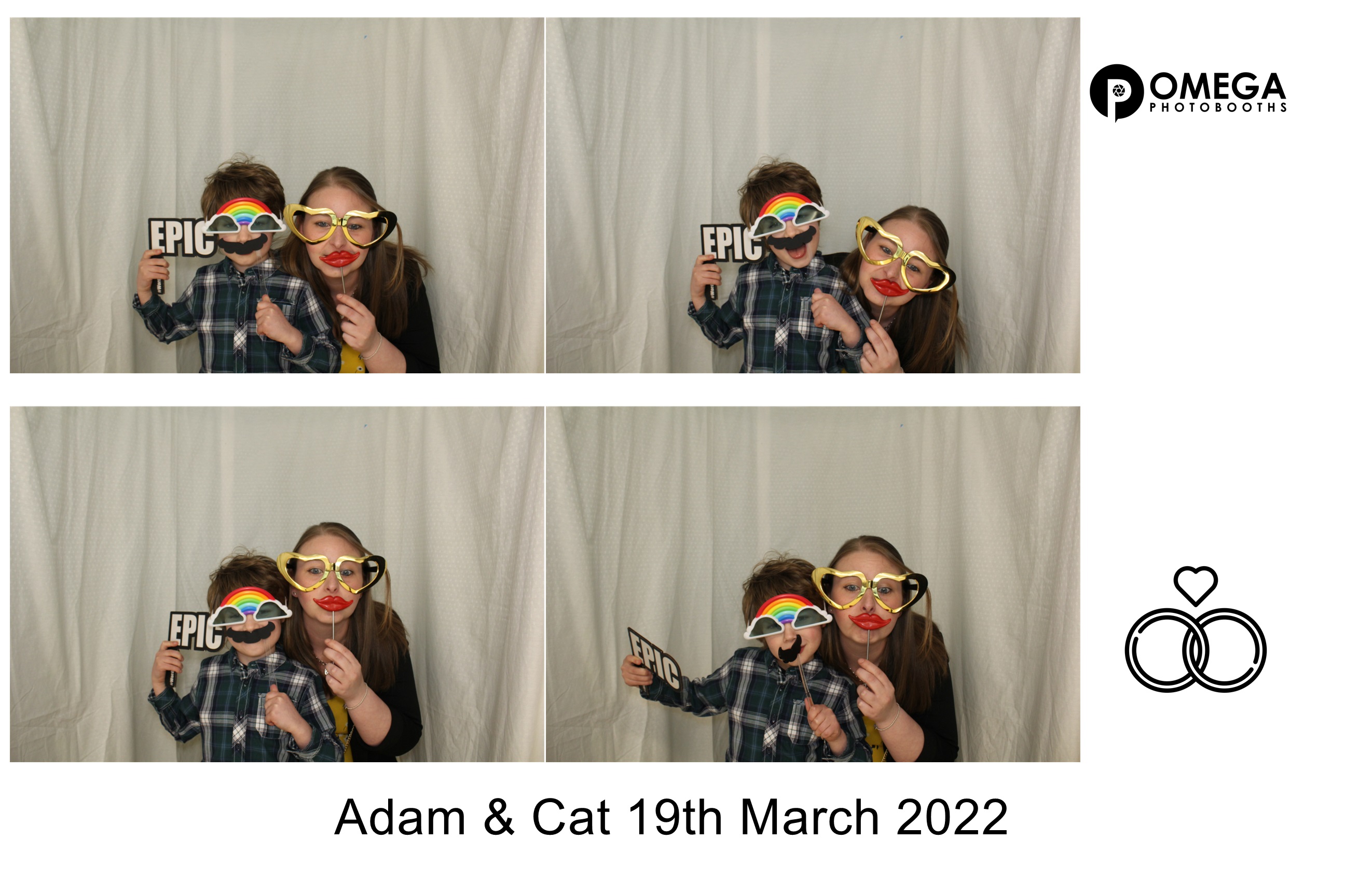 Adam and Catriona's Wedding | View more photos from the event at gallery.omegaphotobooths.co.uk/u/Omega-Photobooths/Adam-and-Catrionas-Wedding