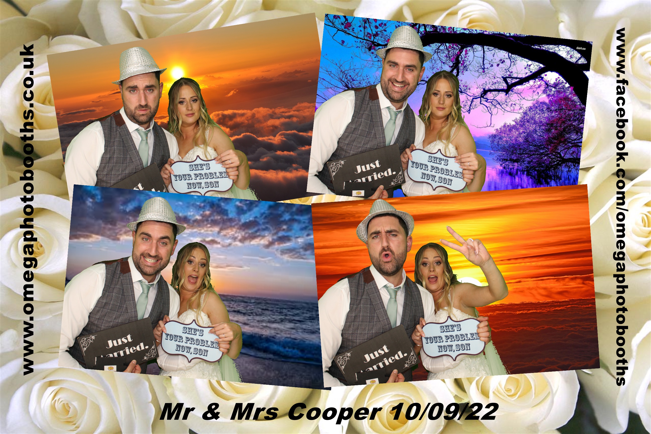 David & Shelly's Wedding | View more photos from the event at gallery.omegaphotobooths.co.uk/u/Omega-Photobooths/David-Shellys-Wedding