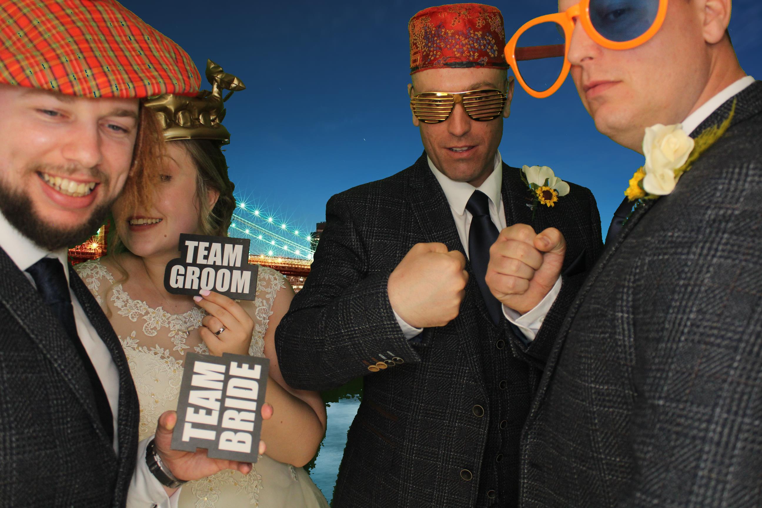 Ellie & James | View more photos from the event at gallery.omegaphotobooths.co.uk/u/Omega-Photobooths/Ellie-James
