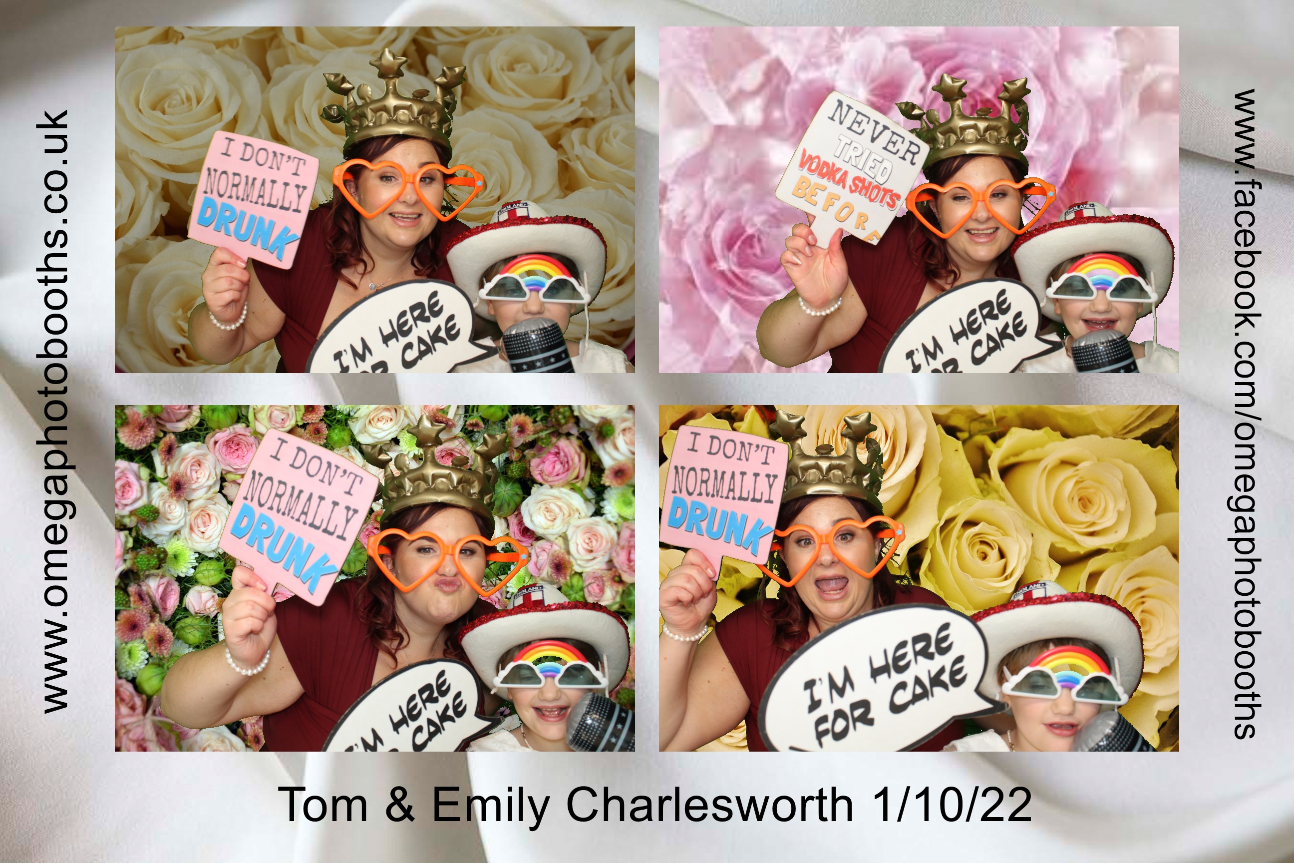 Emily and Tom's Wedding | View more photos from the event at gallery.omegaphotobooths.co.uk/u/Omega-Photobooths/Emily-and-Toms-Wedding