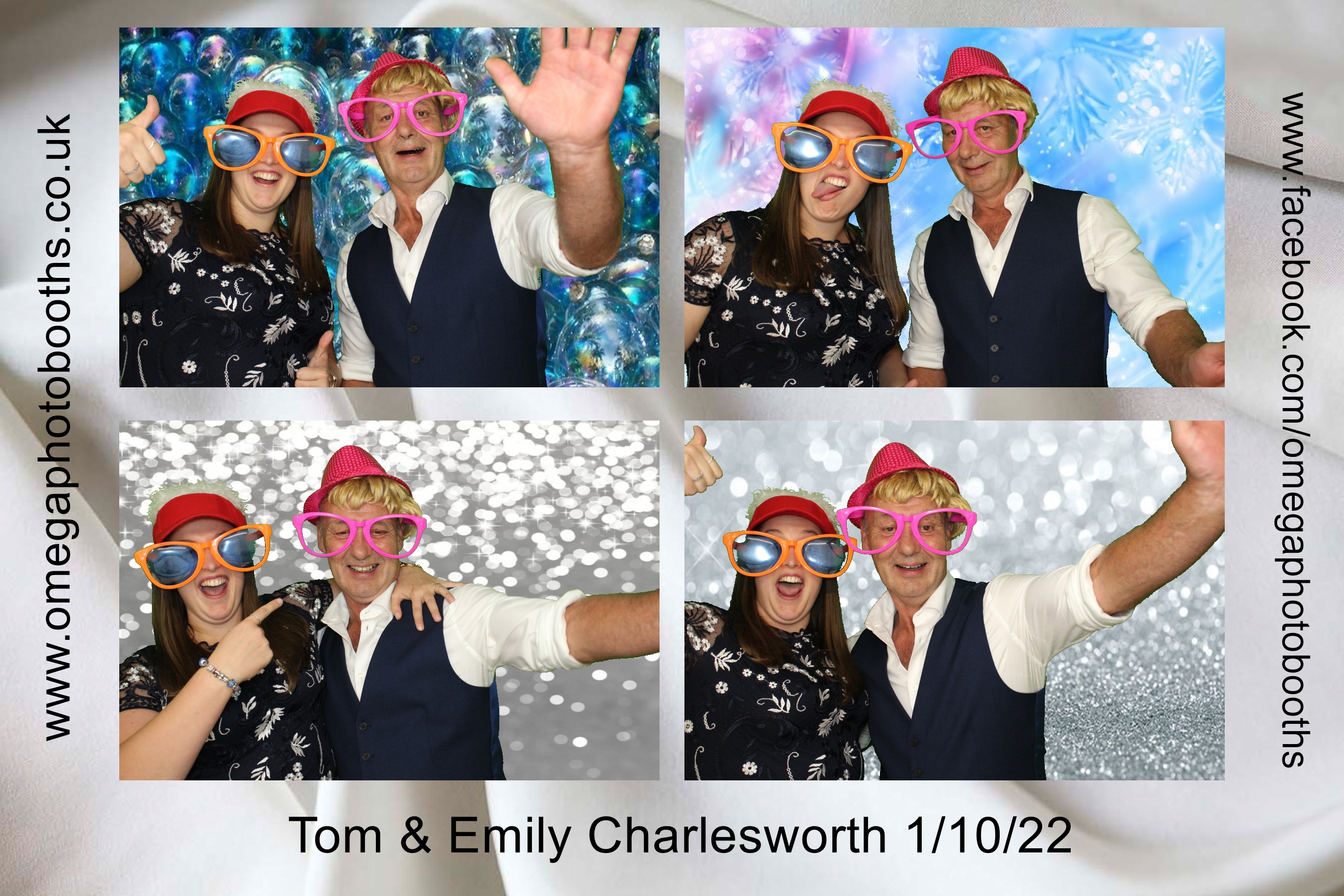 Emily and Tom's Wedding | View more photos from the event at gallery.omegaphotobooths.co.uk/u/Omega-Photobooths/Emily-and-Toms-Wedding