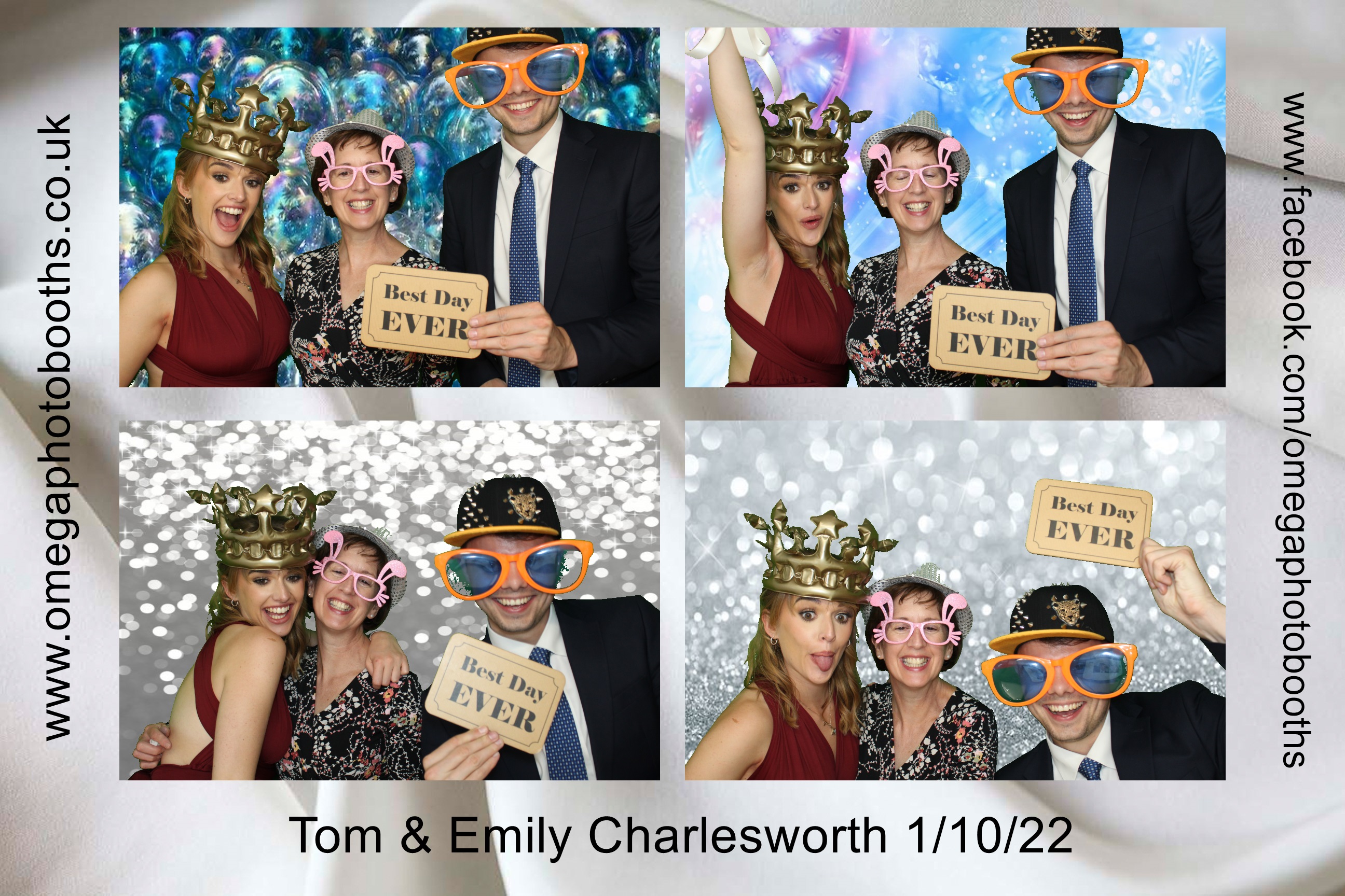 Emily and Tom's Wedding | View more photos from the event at gallery.omegaphotobooths.co.uk/u/Omega-Photobooths/Emily-and-Toms-Wedding
