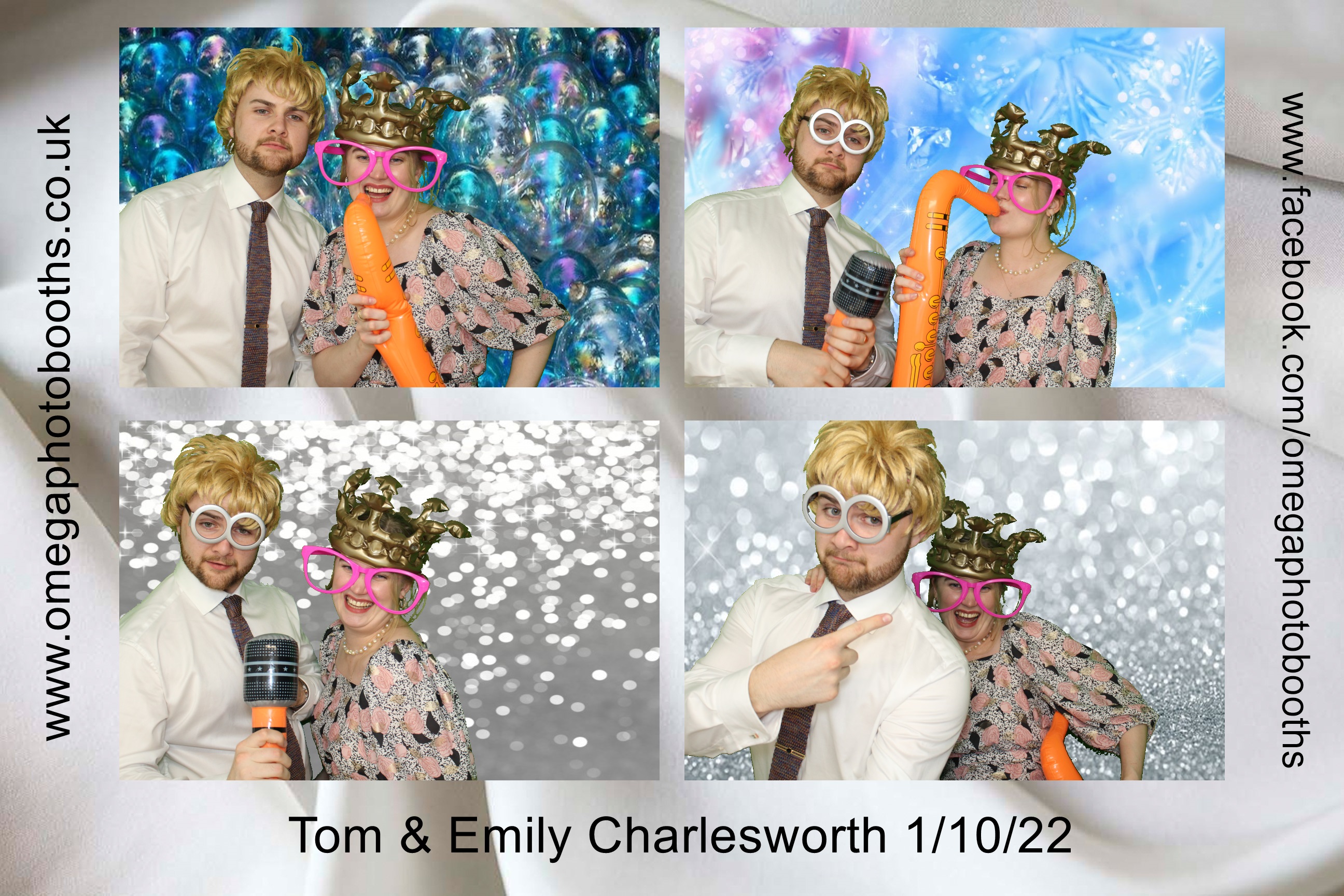 Emily and Tom's Wedding | View more photos from the event at gallery.omegaphotobooths.co.uk/u/Omega-Photobooths/Emily-and-Toms-Wedding