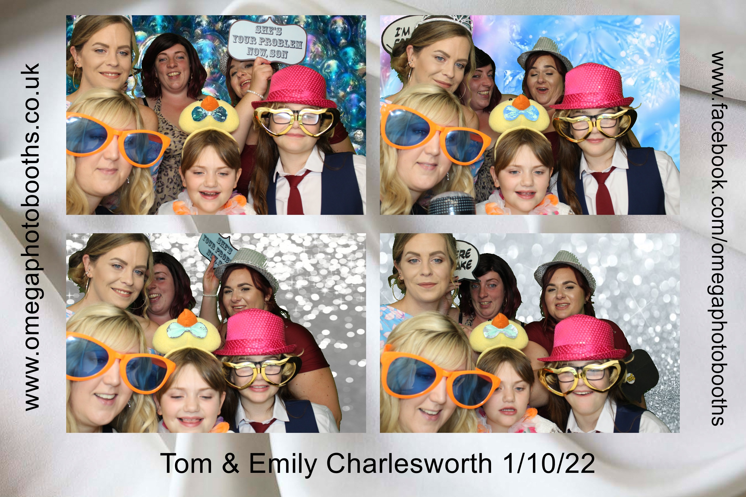 Emily and Tom's Wedding | View more photos from the event at gallery.omegaphotobooths.co.uk/u/Omega-Photobooths/Emily-and-Toms-Wedding