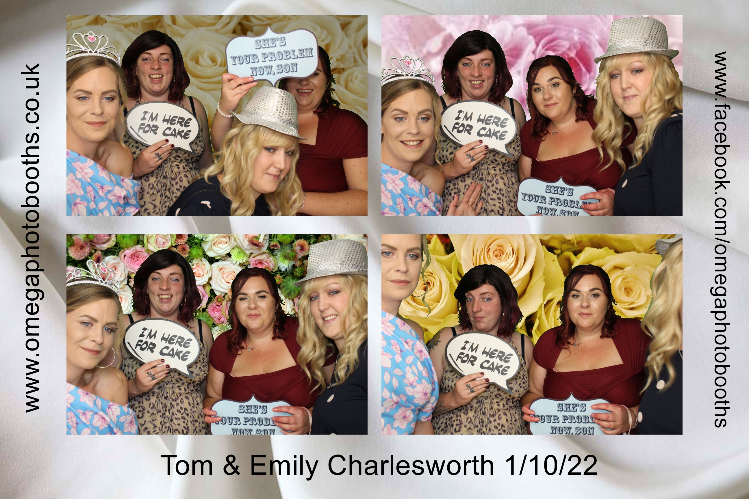 Emily and Tom's Wedding | View more photos from the event at gallery.omegaphotobooths.co.uk/u/Omega-Photobooths/Emily-and-Toms-Wedding