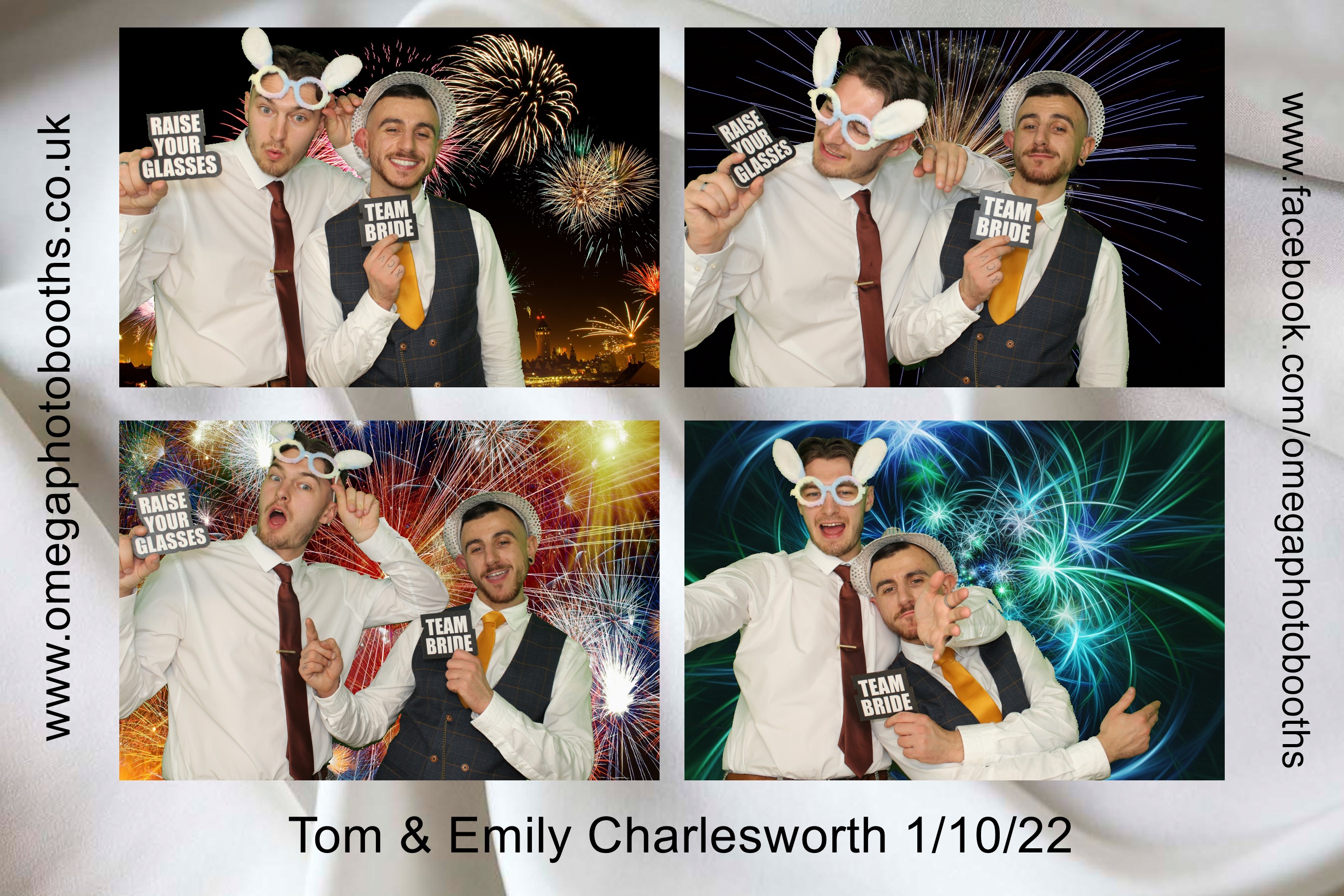 Emily and Tom's Wedding | View more photos from the event at gallery.omegaphotobooths.co.uk/u/Omega-Photobooths/Emily-and-Toms-Wedding