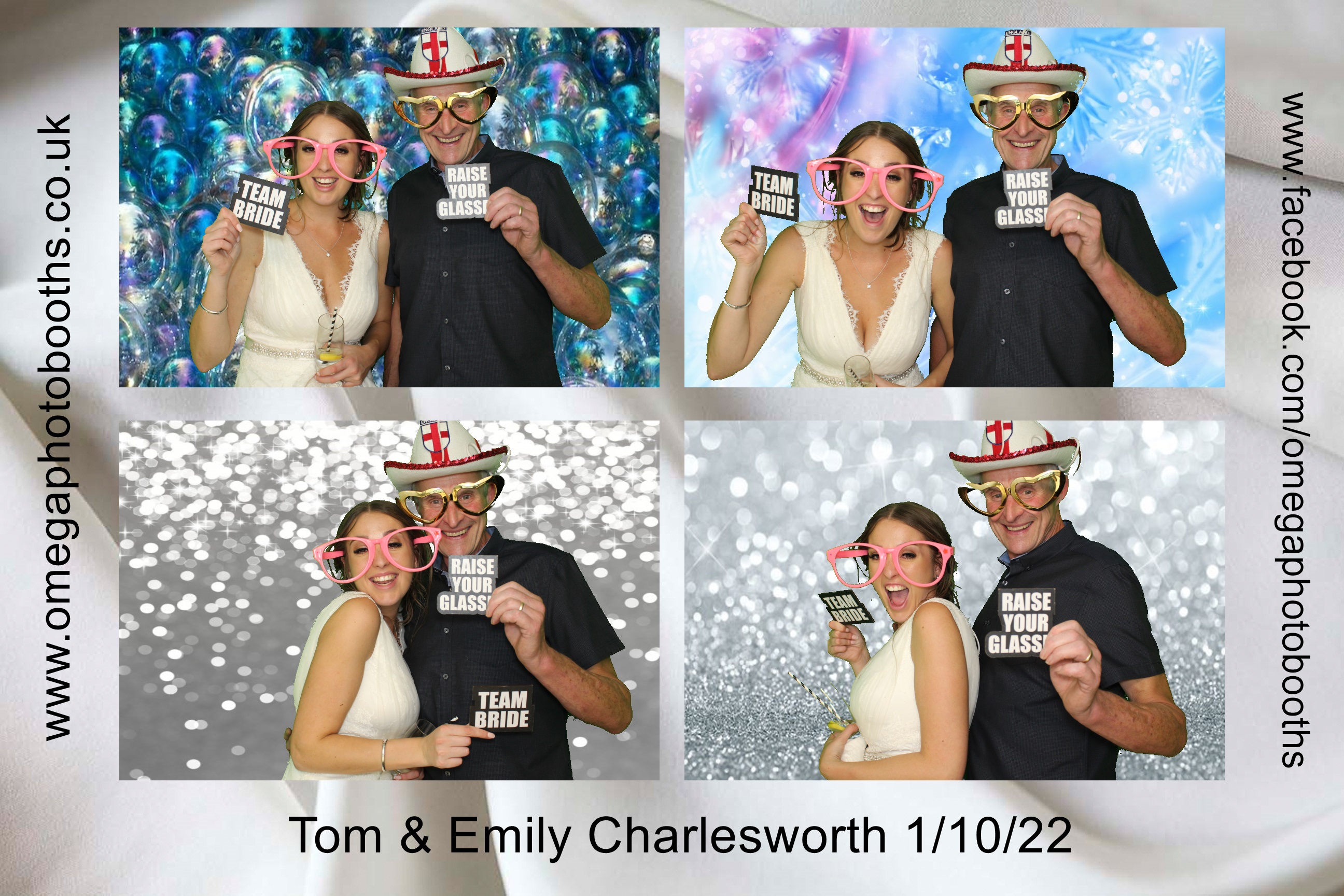 Emily and Tom's Wedding | View more photos from the event at gallery.omegaphotobooths.co.uk/u/Omega-Photobooths/Emily-and-Toms-Wedding