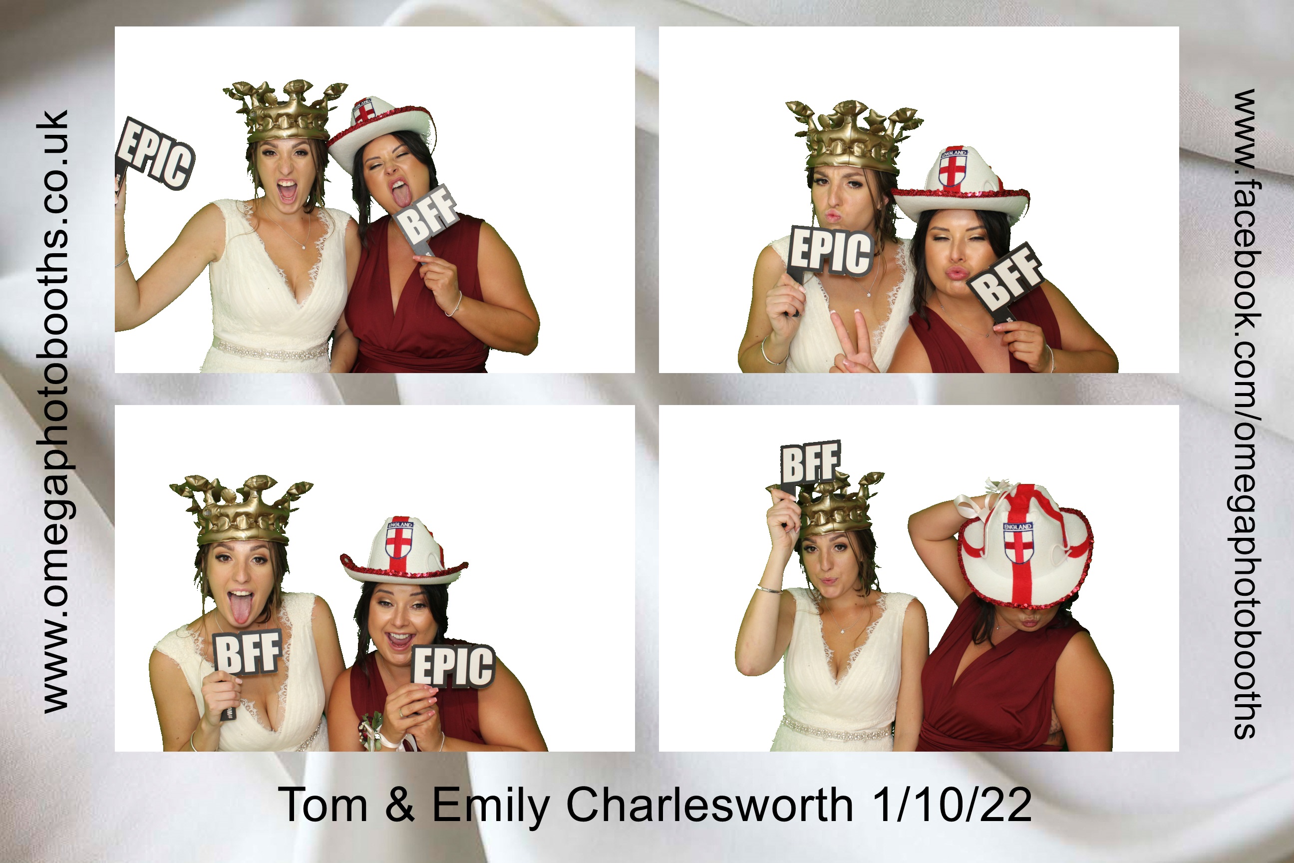 Emily and Tom's Wedding | View more photos from the event at gallery.omegaphotobooths.co.uk/u/Omega-Photobooths/Emily-and-Toms-Wedding
