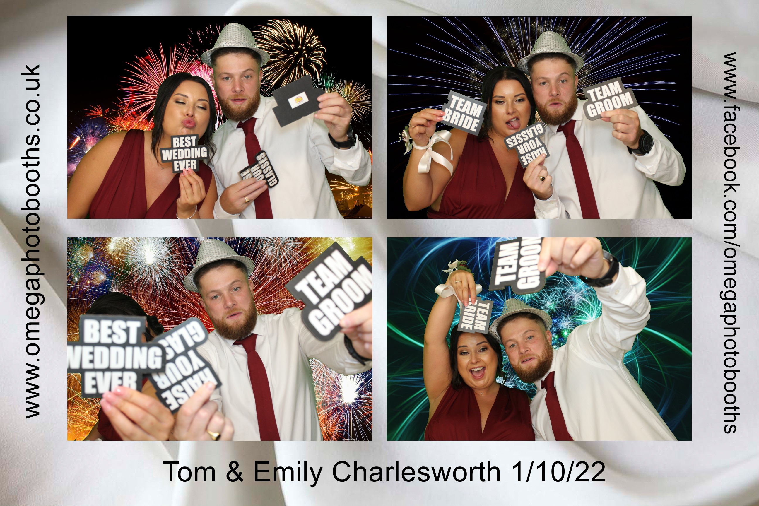 Emily and Tom's Wedding | View more photos from the event at gallery.omegaphotobooths.co.uk/u/Omega-Photobooths/Emily-and-Toms-Wedding