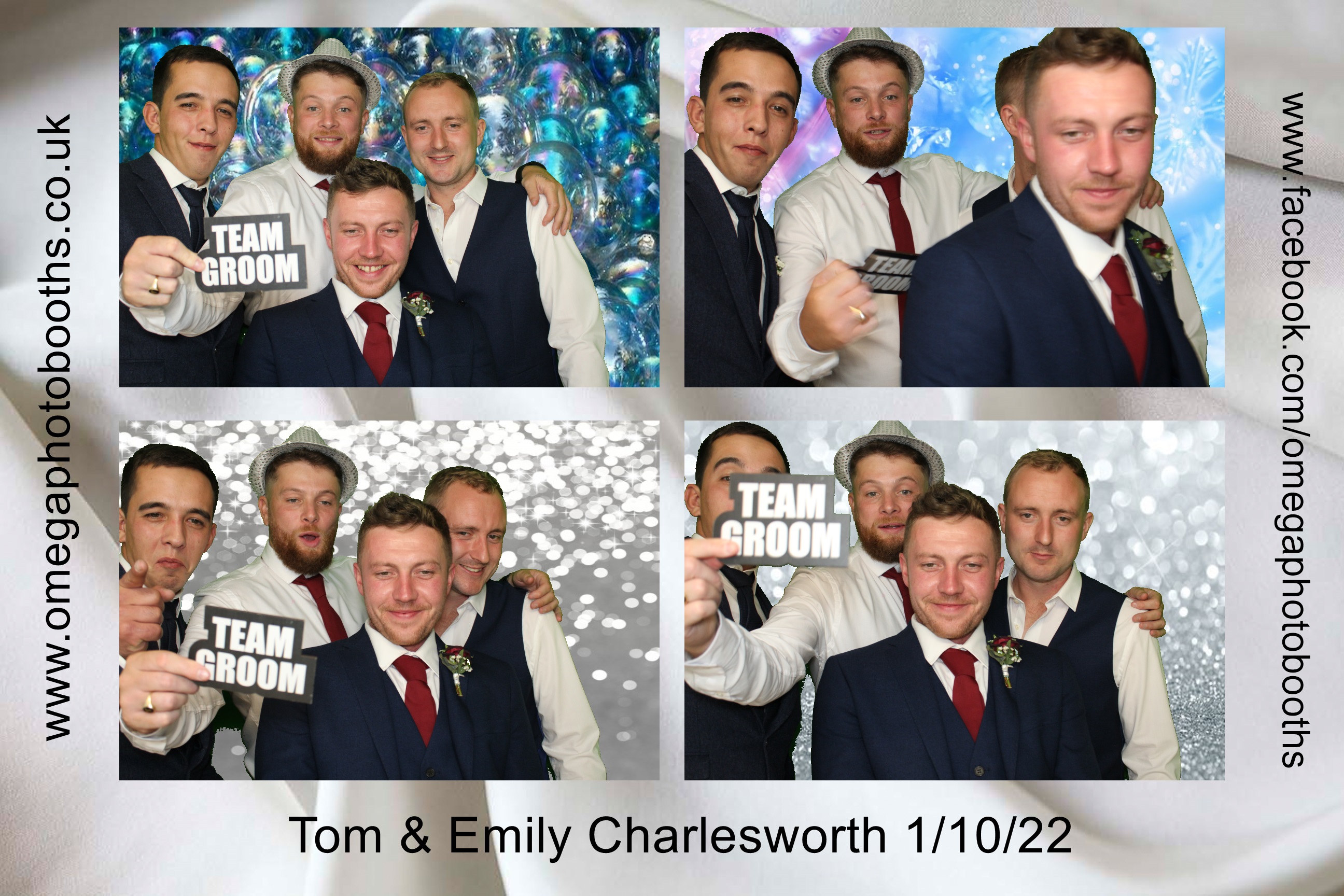 Emily and Tom's Wedding | View more photos from the event at gallery.omegaphotobooths.co.uk/u/Omega-Photobooths/Emily-and-Toms-Wedding