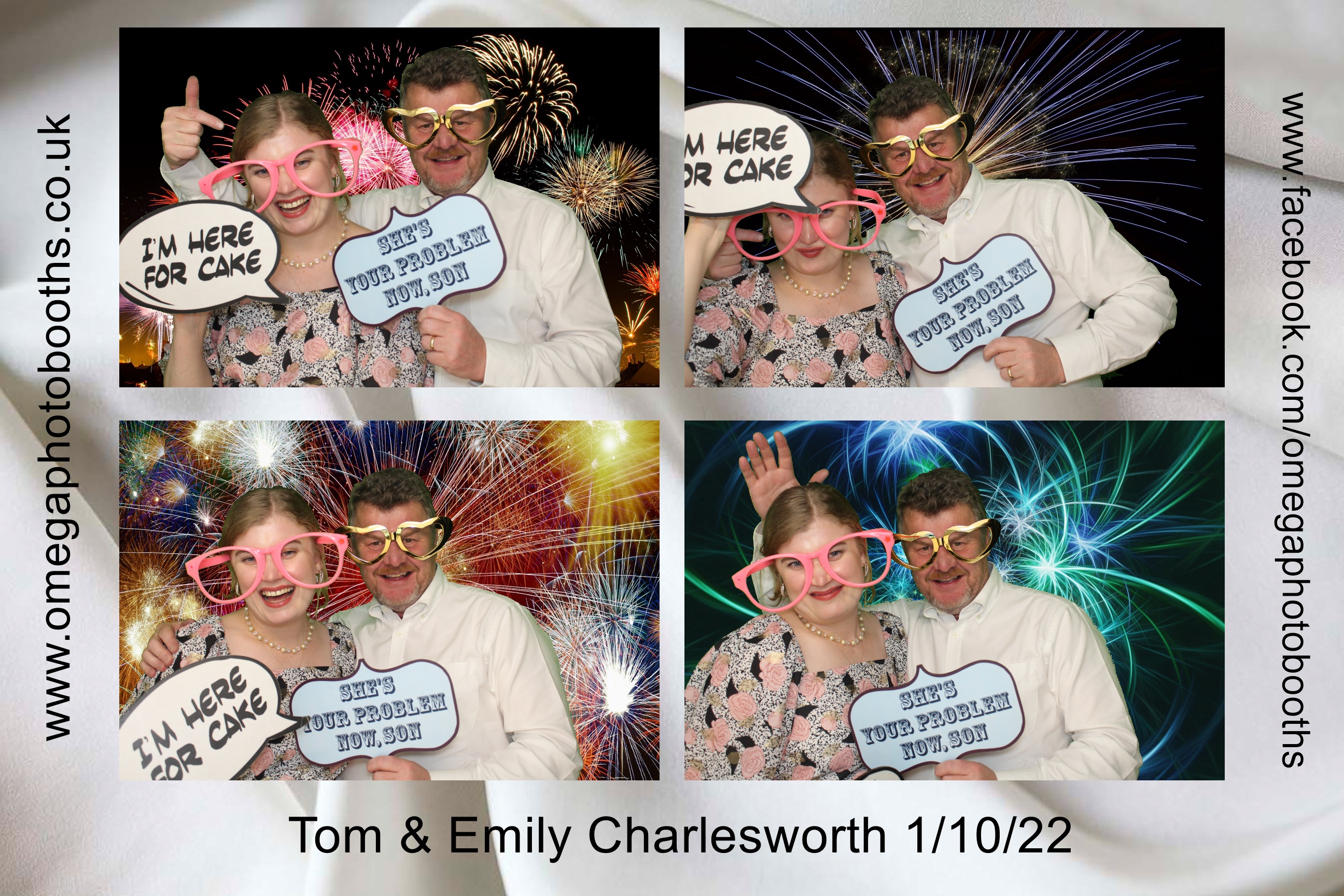 Emily and Tom's Wedding | View more photos from the event at gallery.omegaphotobooths.co.uk/u/Omega-Photobooths/Emily-and-Toms-Wedding