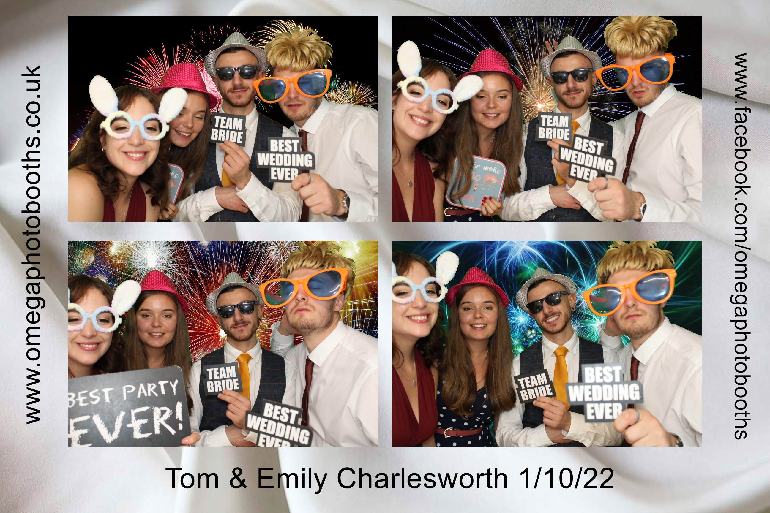 Emily and Tom's Wedding | View more photos from the event at gallery.omegaphotobooths.co.uk/u/Omega-Photobooths/Emily-and-Toms-Wedding