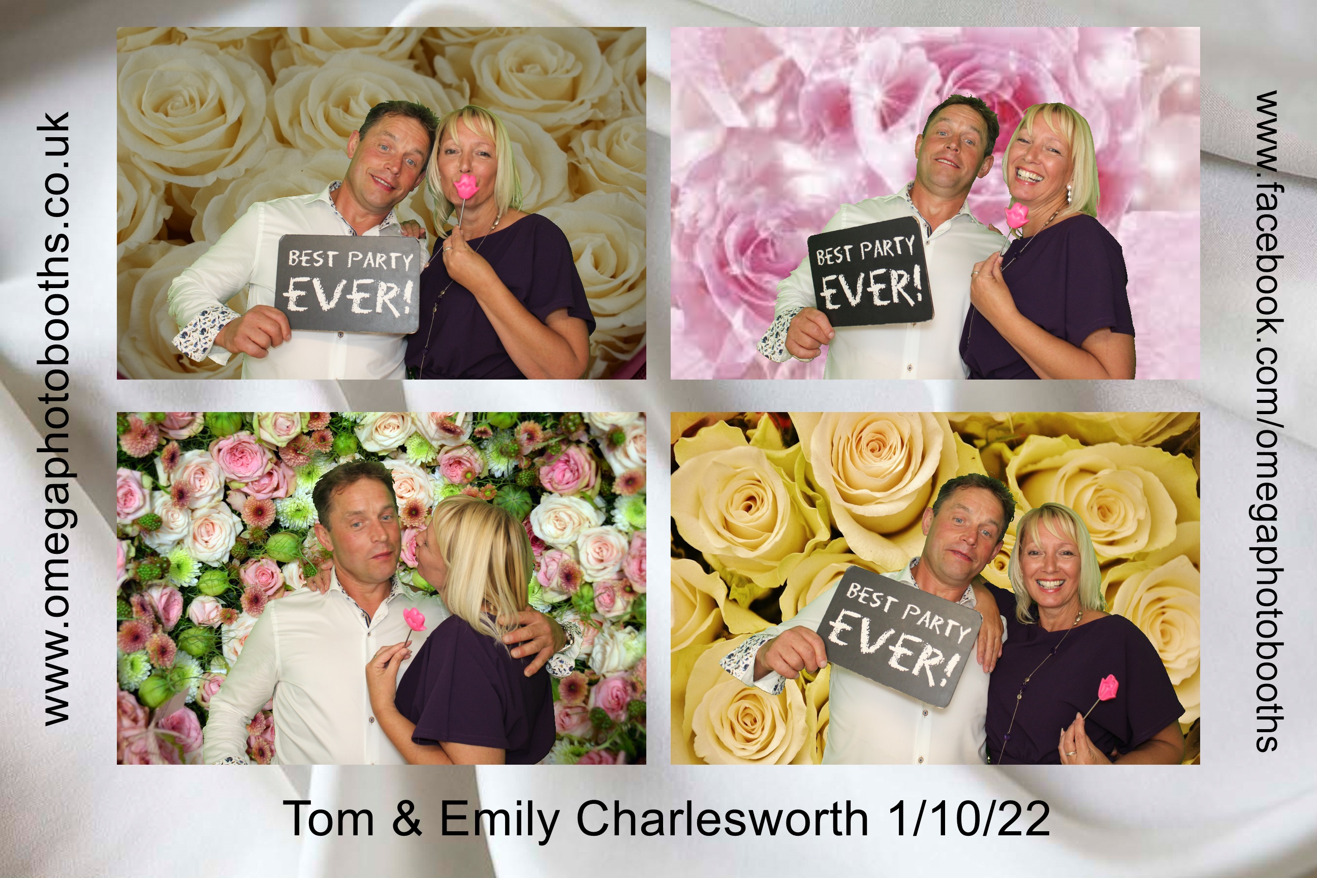 Emily and Tom's Wedding | View more photos from the event at gallery.omegaphotobooths.co.uk/u/Omega-Photobooths/Emily-and-Toms-Wedding