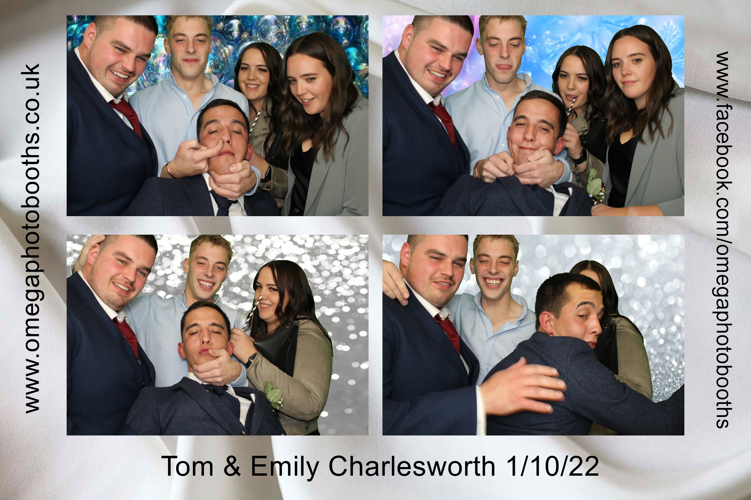 Emily and Tom's Wedding | View more photos from the event at gallery.omegaphotobooths.co.uk/u/Omega-Photobooths/Emily-and-Toms-Wedding