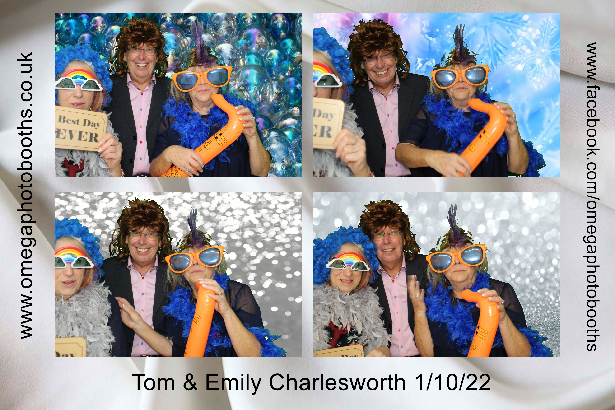 Emily and Tom's Wedding | View more photos from the event at gallery.omegaphotobooths.co.uk/u/Omega-Photobooths/Emily-and-Toms-Wedding