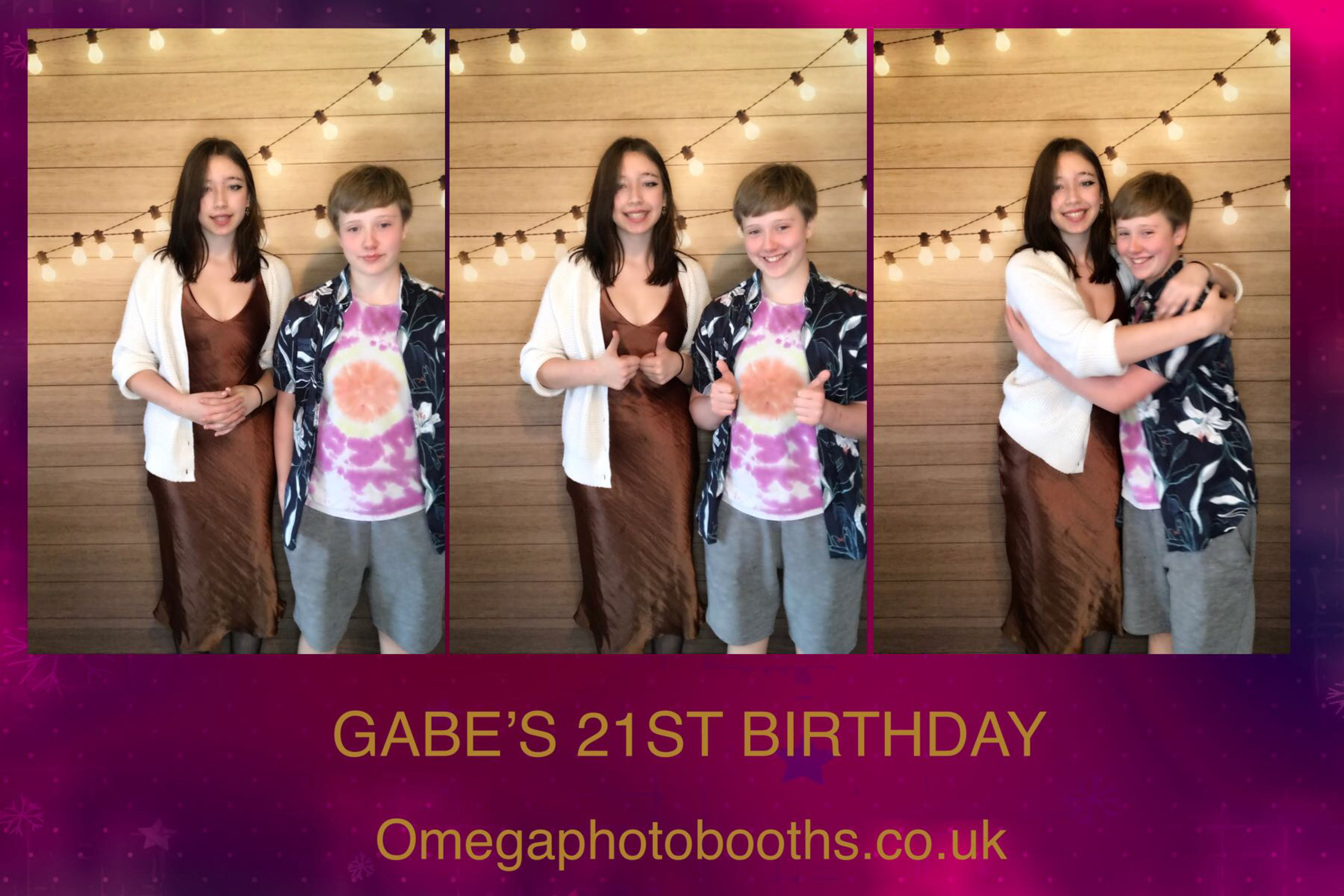 Gabe's 21st Birthday | View more photos from the event at gallery.omegaphotobooths.co.uk/u/Omega-Photobooths/Gabes-21st-Birthday