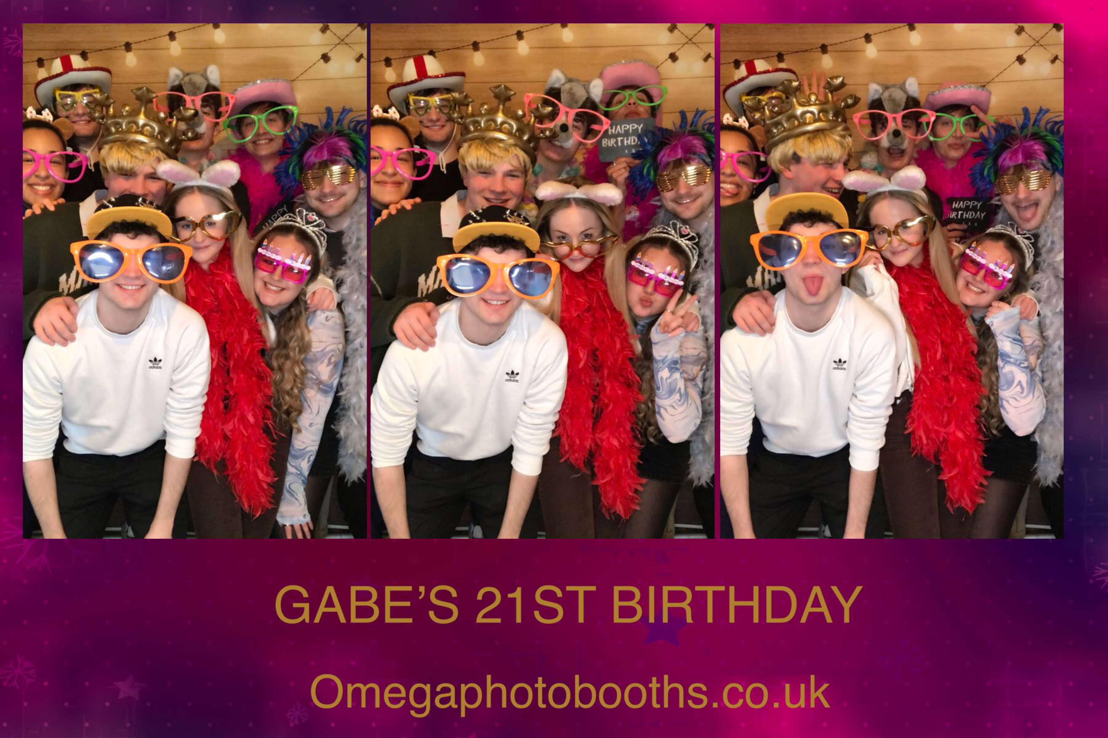 Gabe's 21st Birthday | View more photos from the event at gallery.omegaphotobooths.co.uk/u/Omega-Photobooths/Gabes-21st-Birthday