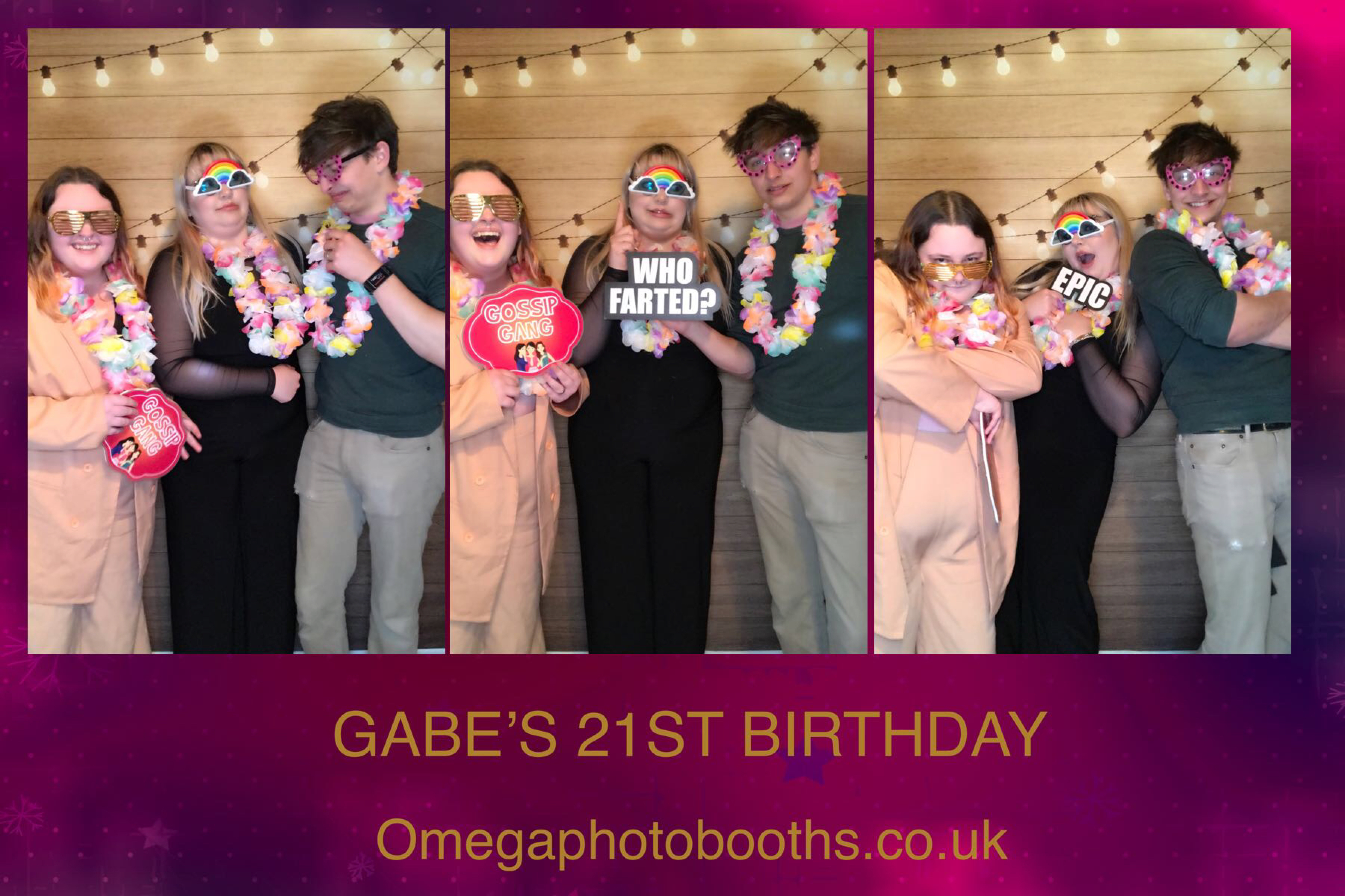 Gabe's 21st Birthday | View more photos from the event at gallery.omegaphotobooths.co.uk/u/Omega-Photobooths/Gabes-21st-Birthday