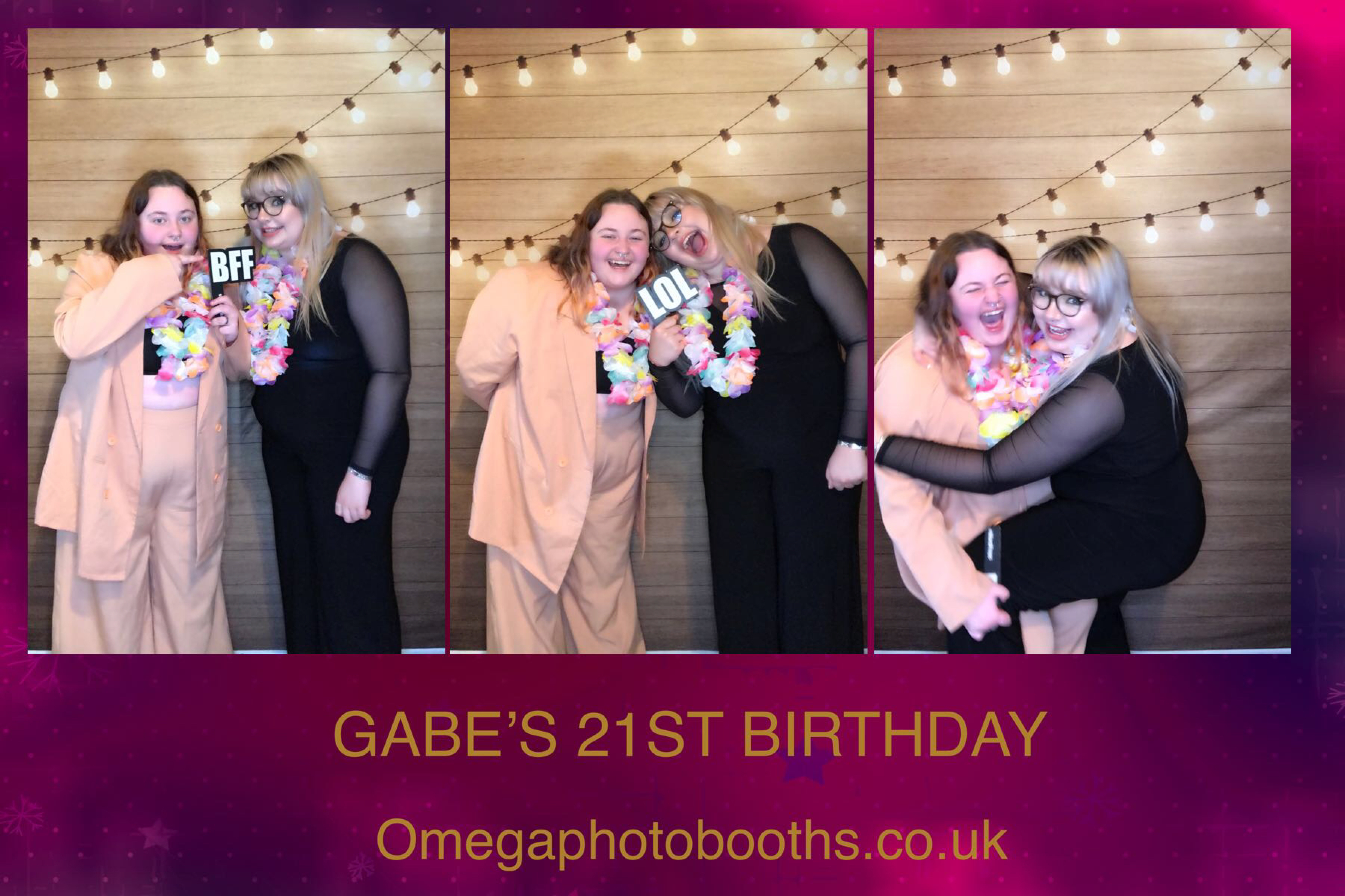 Gabe's 21st Birthday | View more photos from the event at gallery.omegaphotobooths.co.uk/u/Omega-Photobooths/Gabes-21st-Birthday