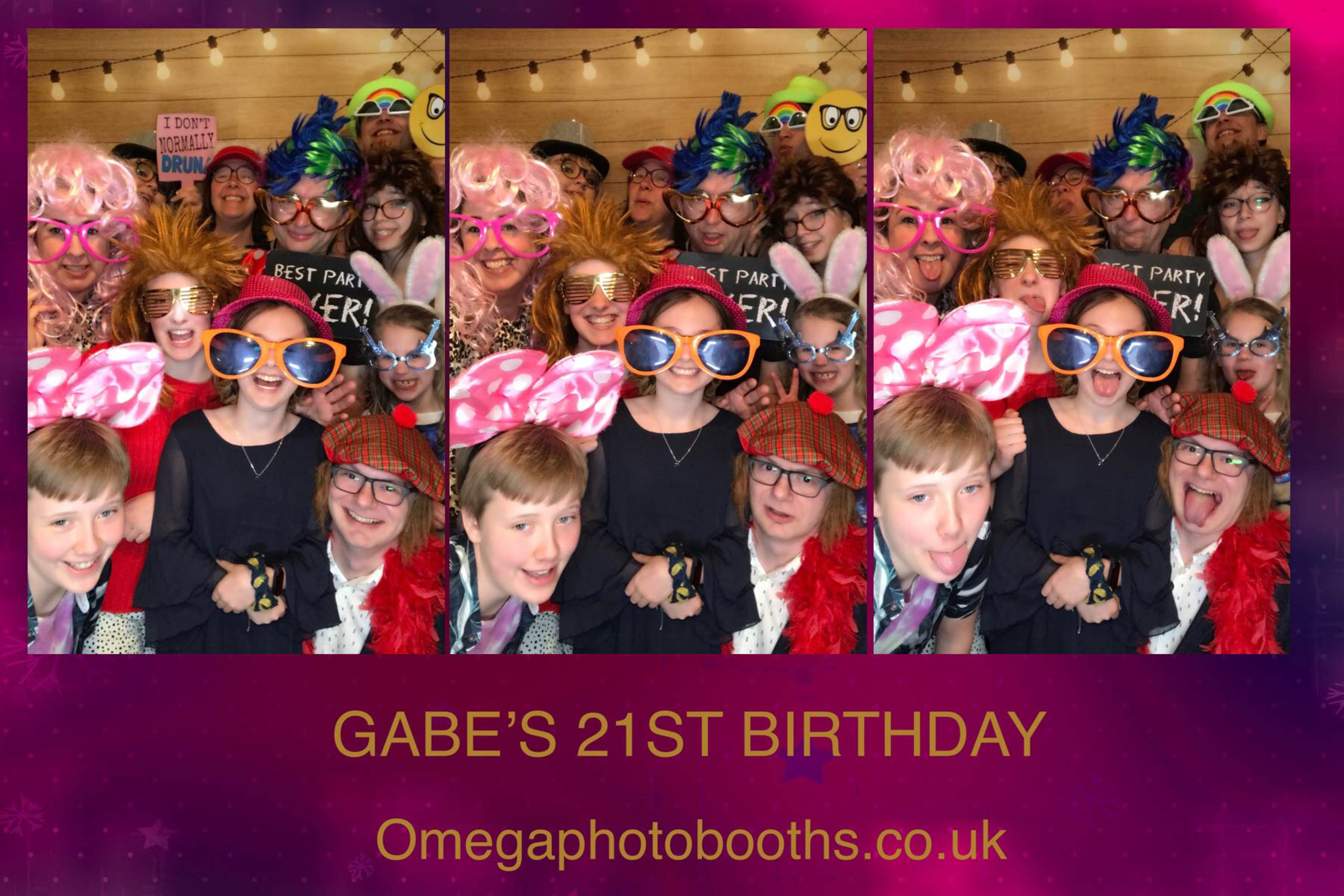 Gabe's 21st Birthday | View more photos from the event at gallery.omegaphotobooths.co.uk/u/Omega-Photobooths/Gabes-21st-Birthday