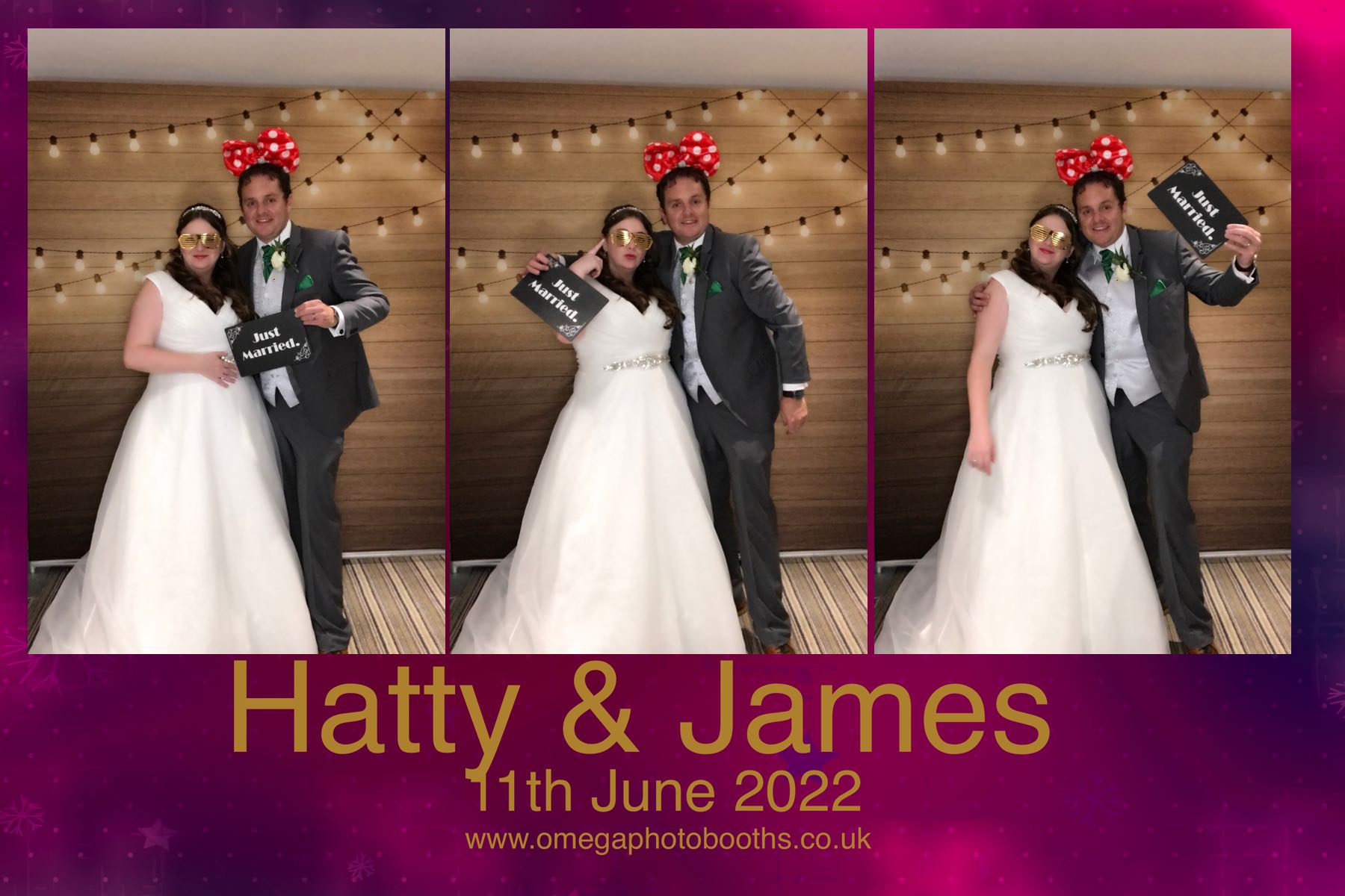 Hatty & James Wedding | View more photos from the event at gallery.omegaphotobooths.co.uk/u/Omega-Photobooths/Hatty-James-Wedding