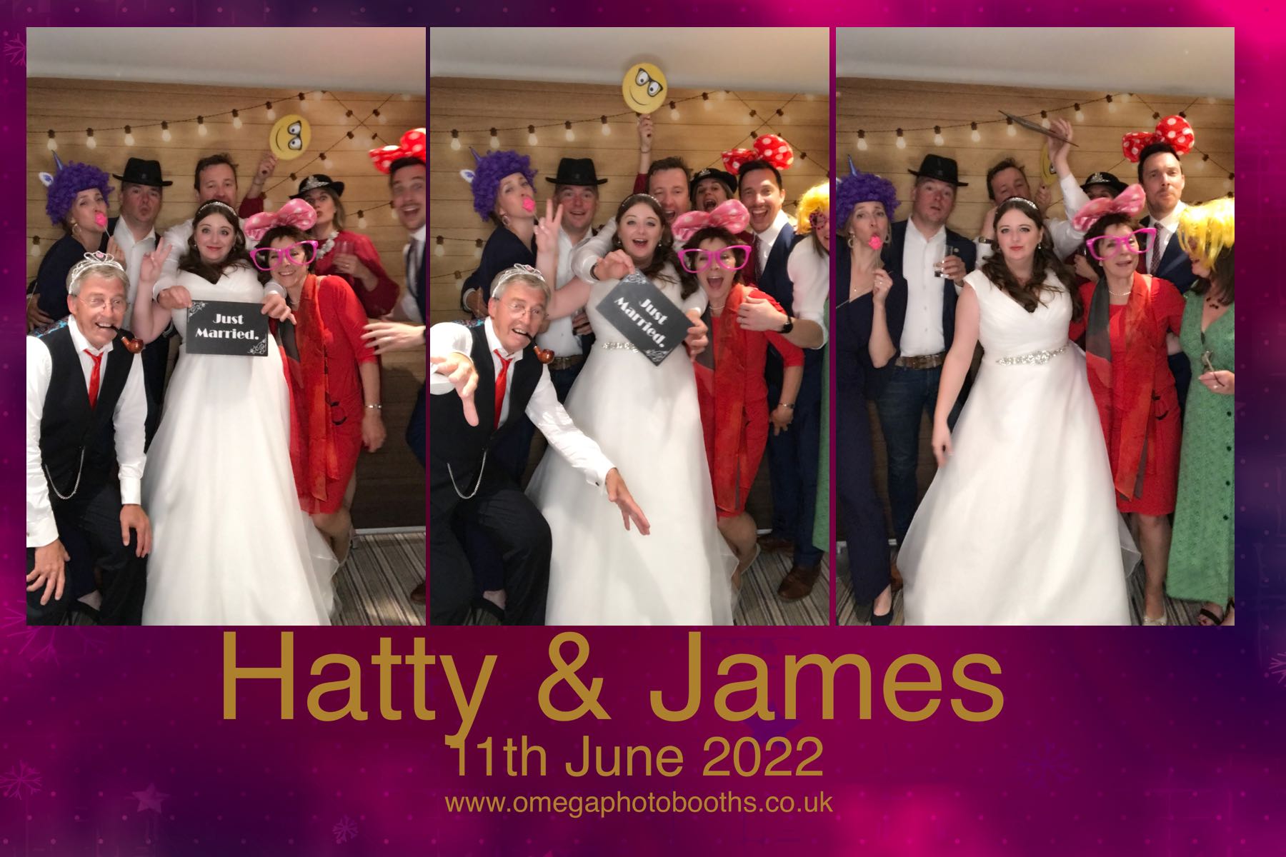 Hatty & James Wedding | View more photos from the event at gallery.omegaphotobooths.co.uk/u/Omega-Photobooths/Hatty-James-Wedding