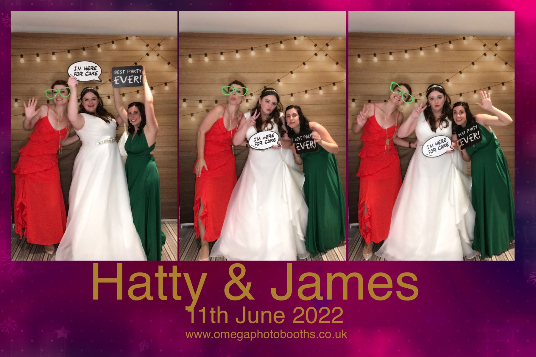 Hatty & James Wedding | View more photos from the event at gallery.omegaphotobooths.co.uk/u/Omega-Photobooths/Hatty-James-Wedding