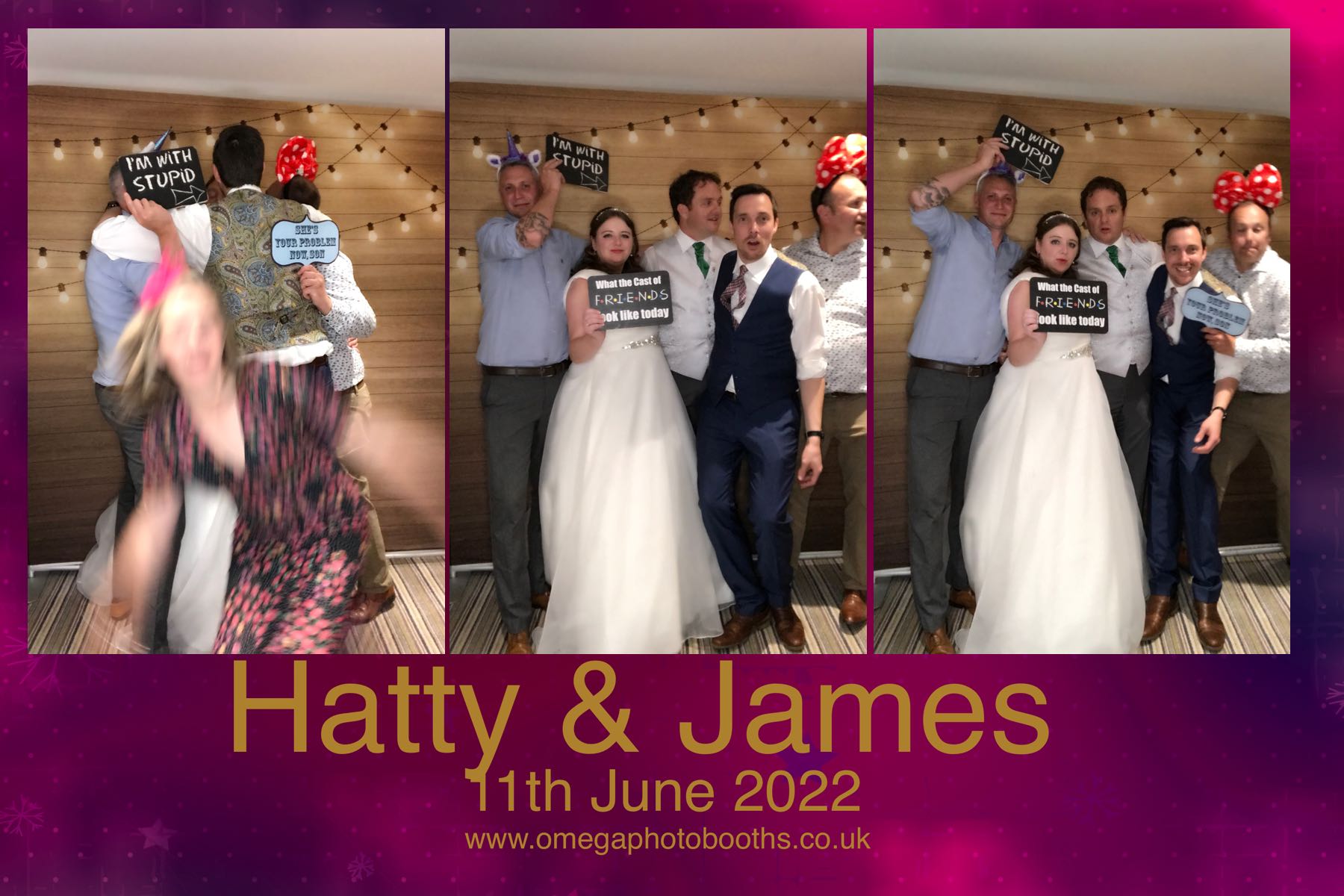 Hatty & James Wedding | View more photos from the event at gallery.omegaphotobooths.co.uk/u/Omega-Photobooths/Hatty-James-Wedding