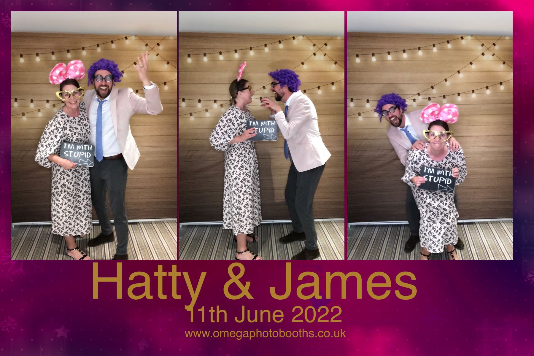 Hatty & James Wedding | View more photos from the event at gallery.omegaphotobooths.co.uk/u/Omega-Photobooths/Hatty-James-Wedding