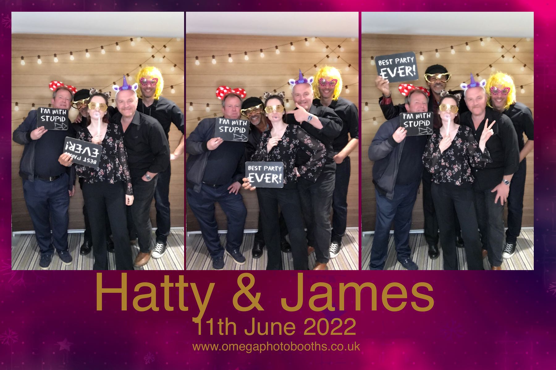 Hatty & James Wedding | View more photos from the event at gallery.omegaphotobooths.co.uk/u/Omega-Photobooths/Hatty-James-Wedding